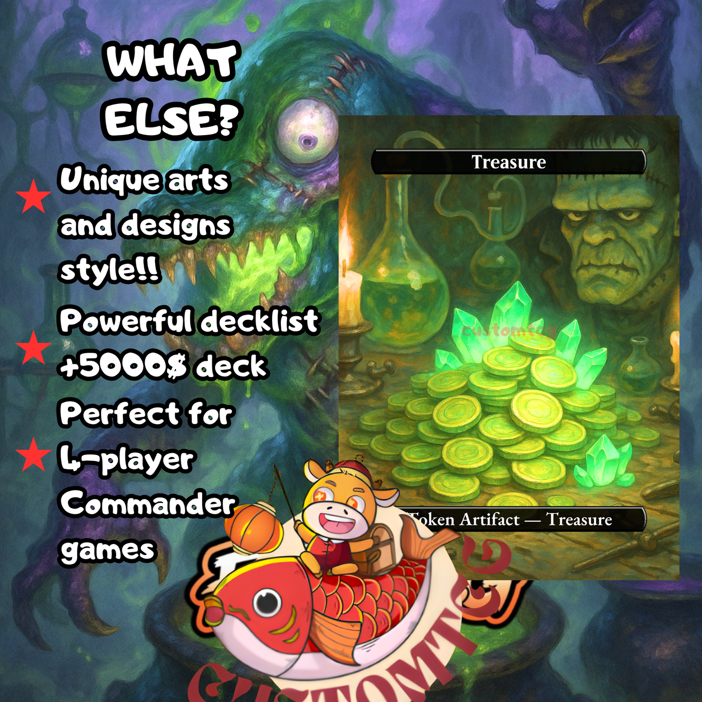 The Mimeoplasm – Custom Deck (100 Cards + Tokens)