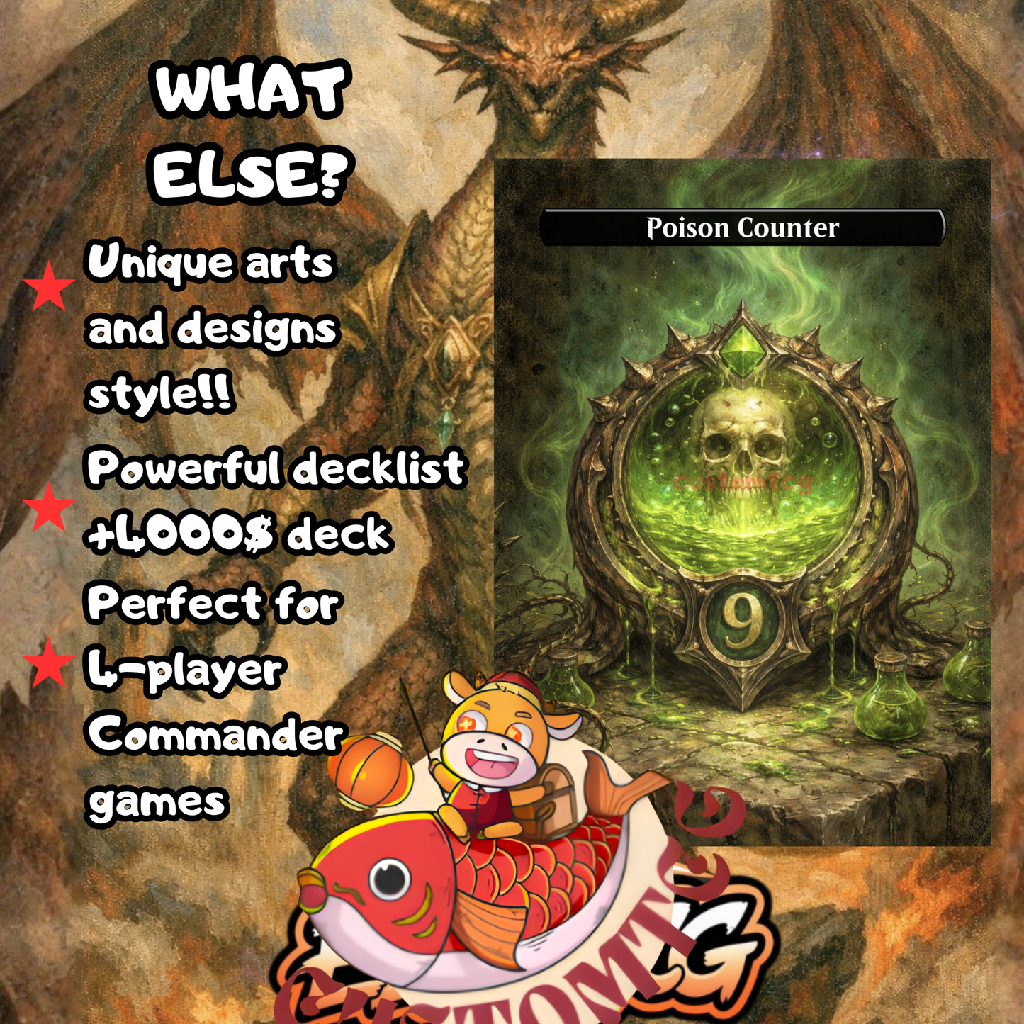 Nicol Bolas, the Ravager Custom Deck