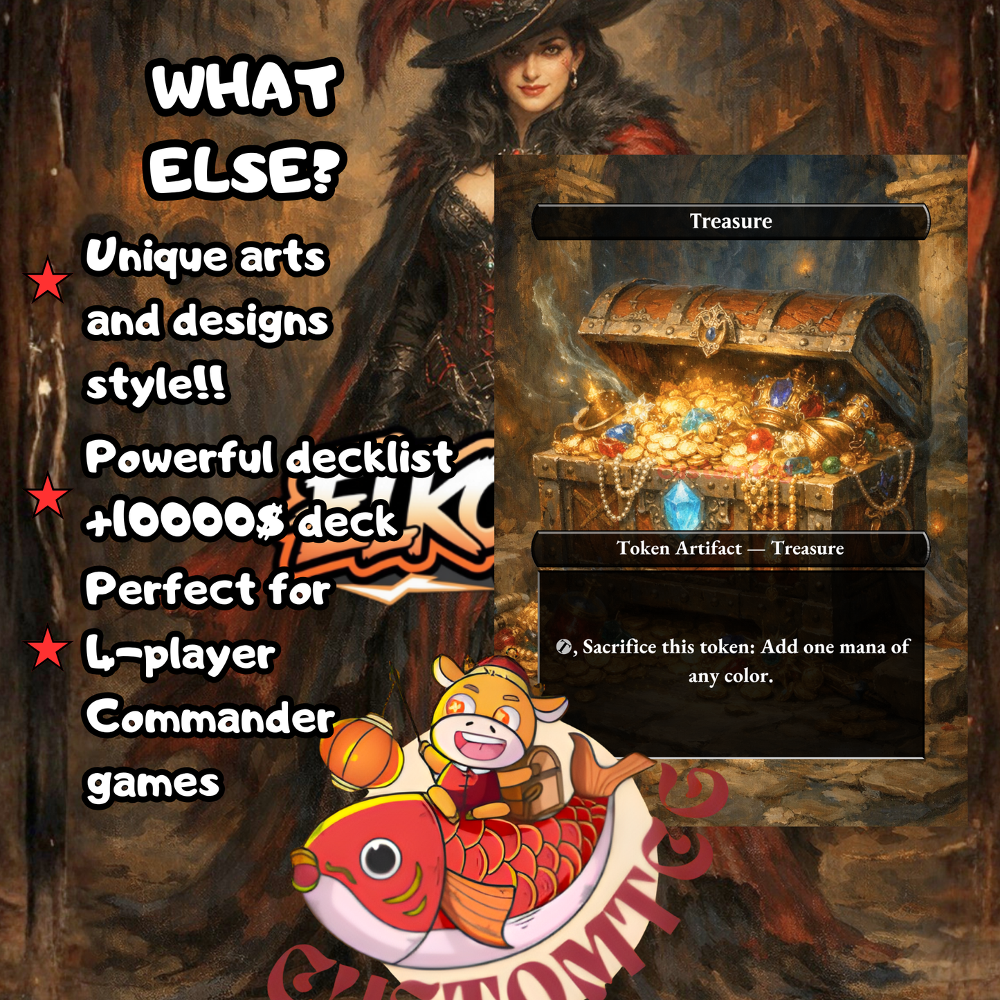 Marchesa, Leader of Death Custom Deck
