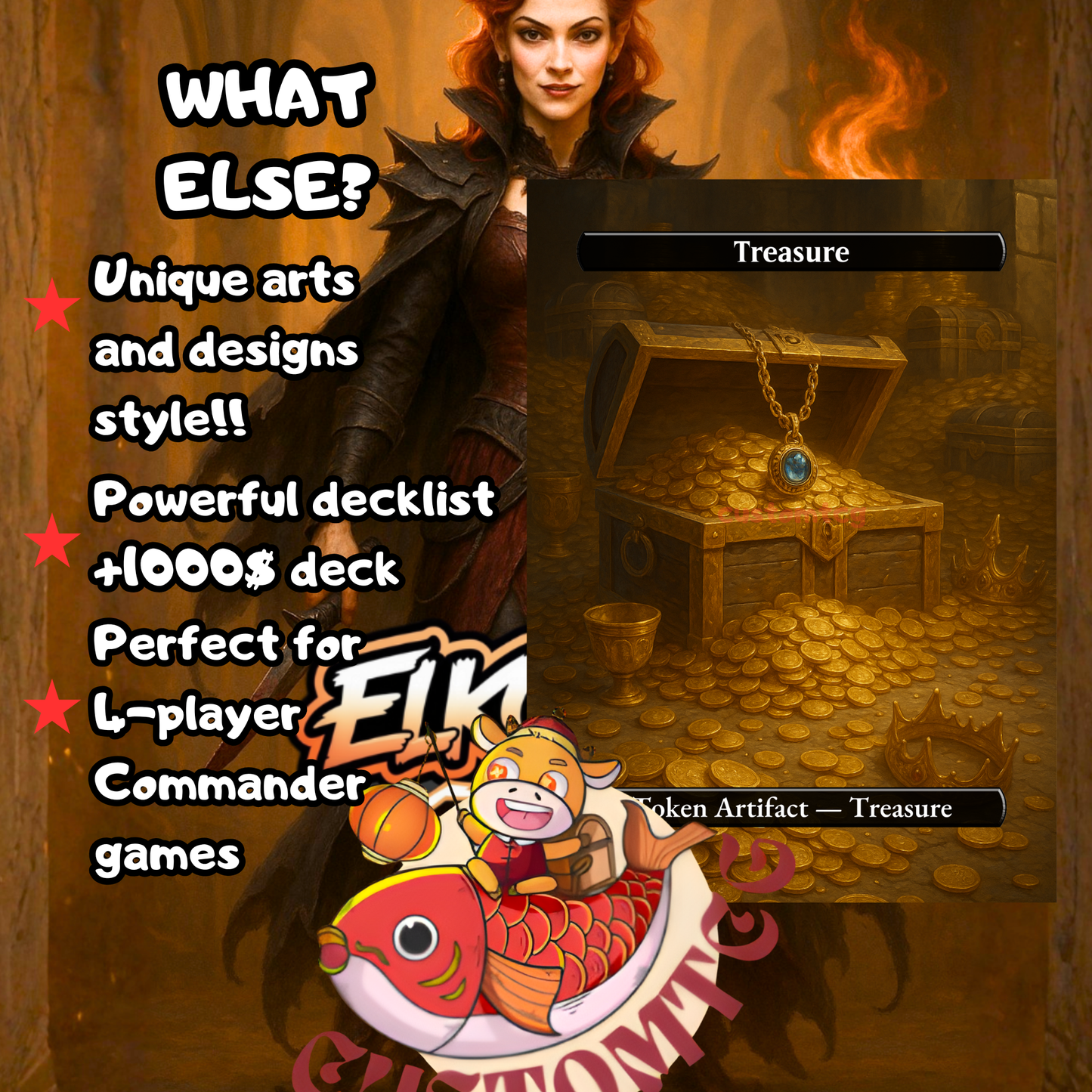 Judith, Carnage Connoisseur Custom Deck