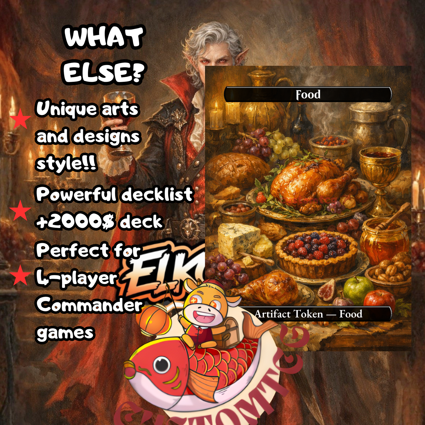 Astarion, the Decadent Custom Deck