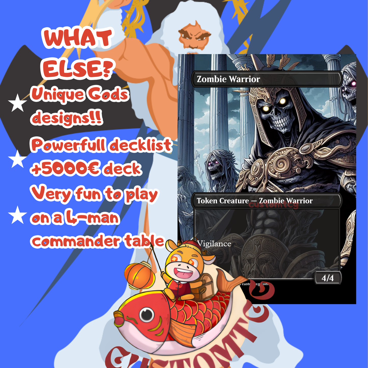 Gods Custom Deck - Niv-Mizzet Reborn
