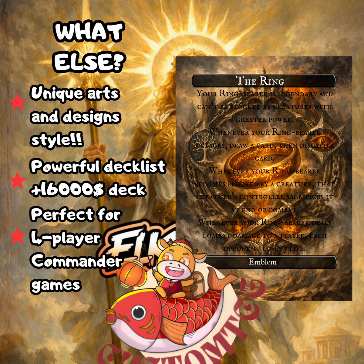 HELIOD, THE RADIANT DAWN — Azorius High-Power Control Custom Deck