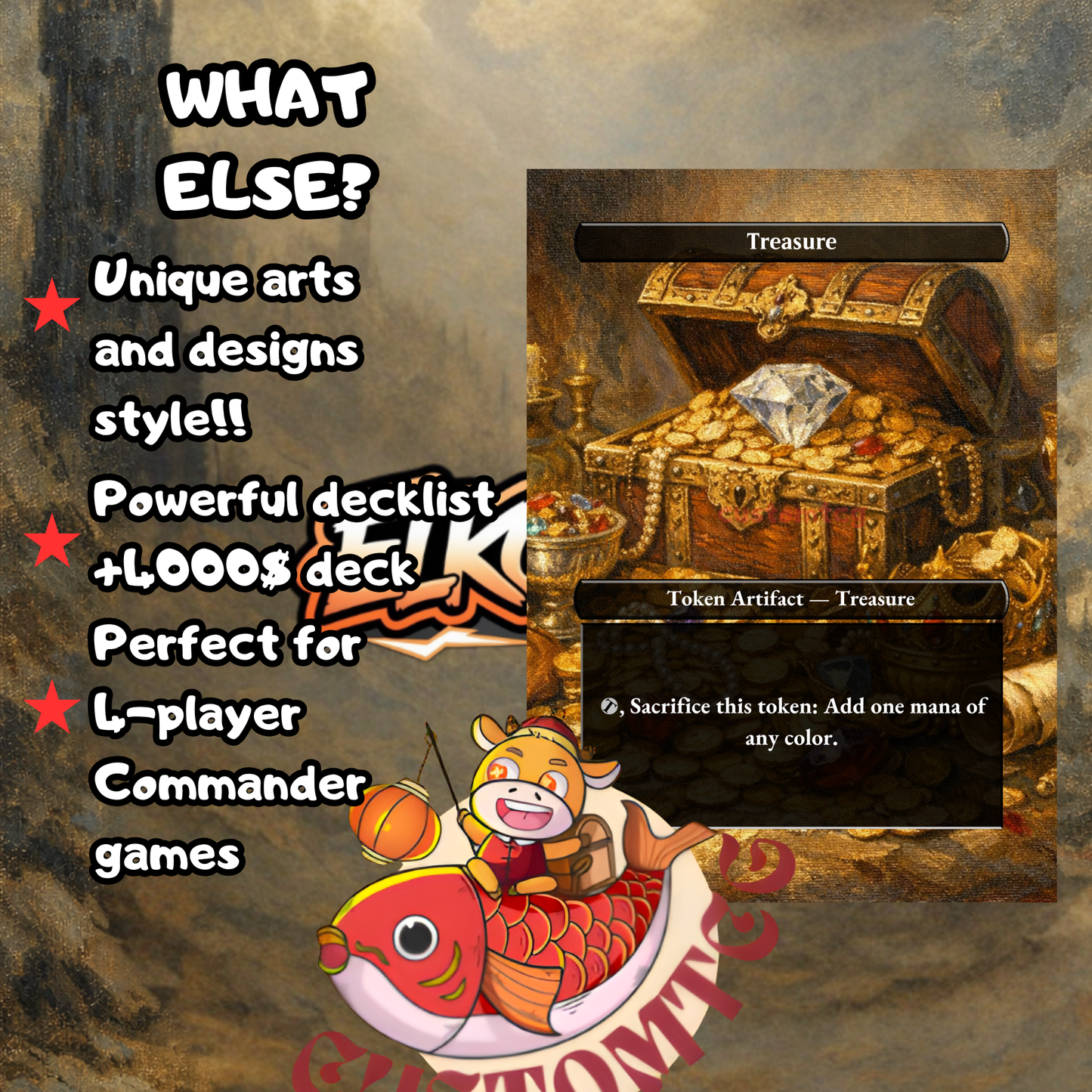 Saruman, the White Hand Custom Deck