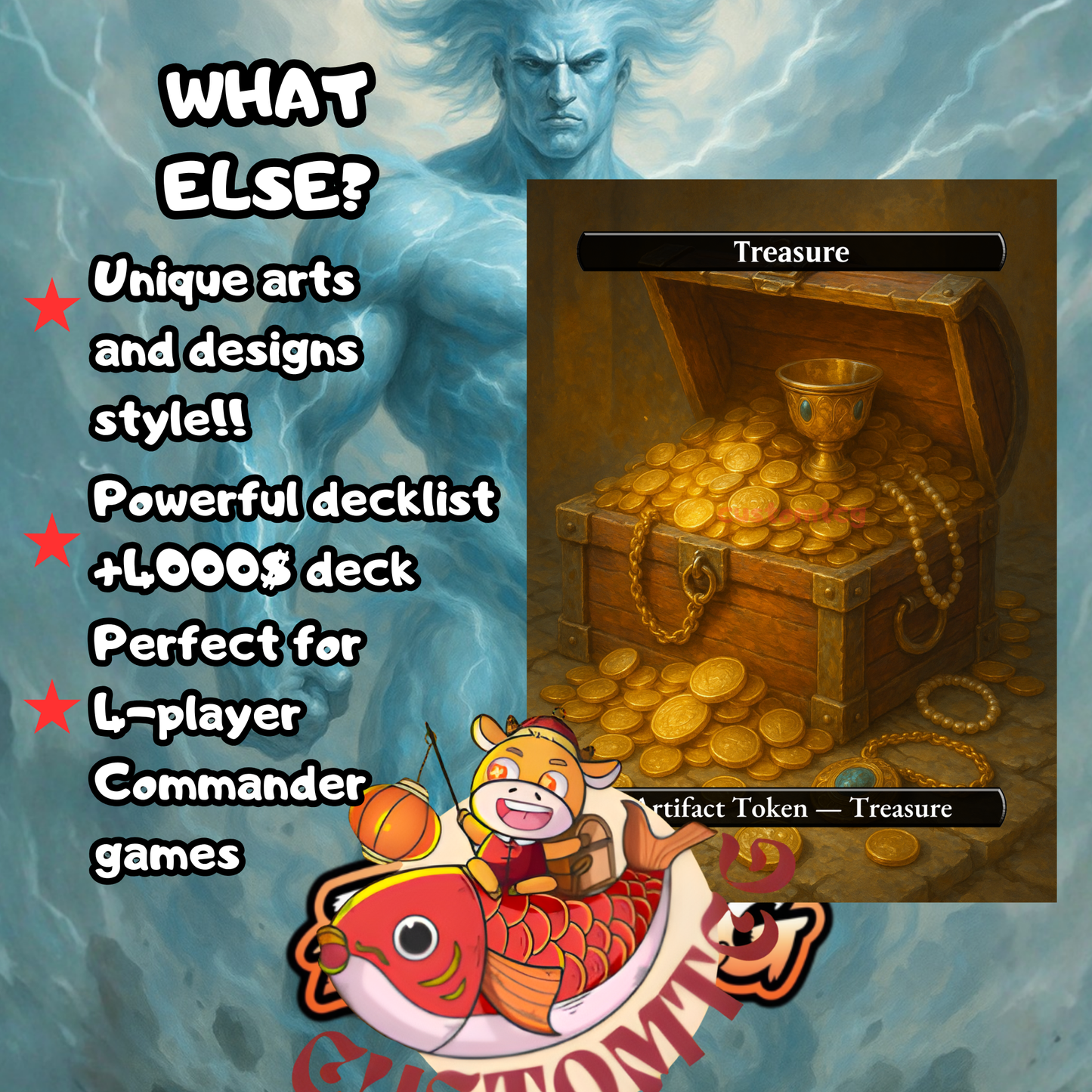 Storm, Force of Nature – Custom Deck