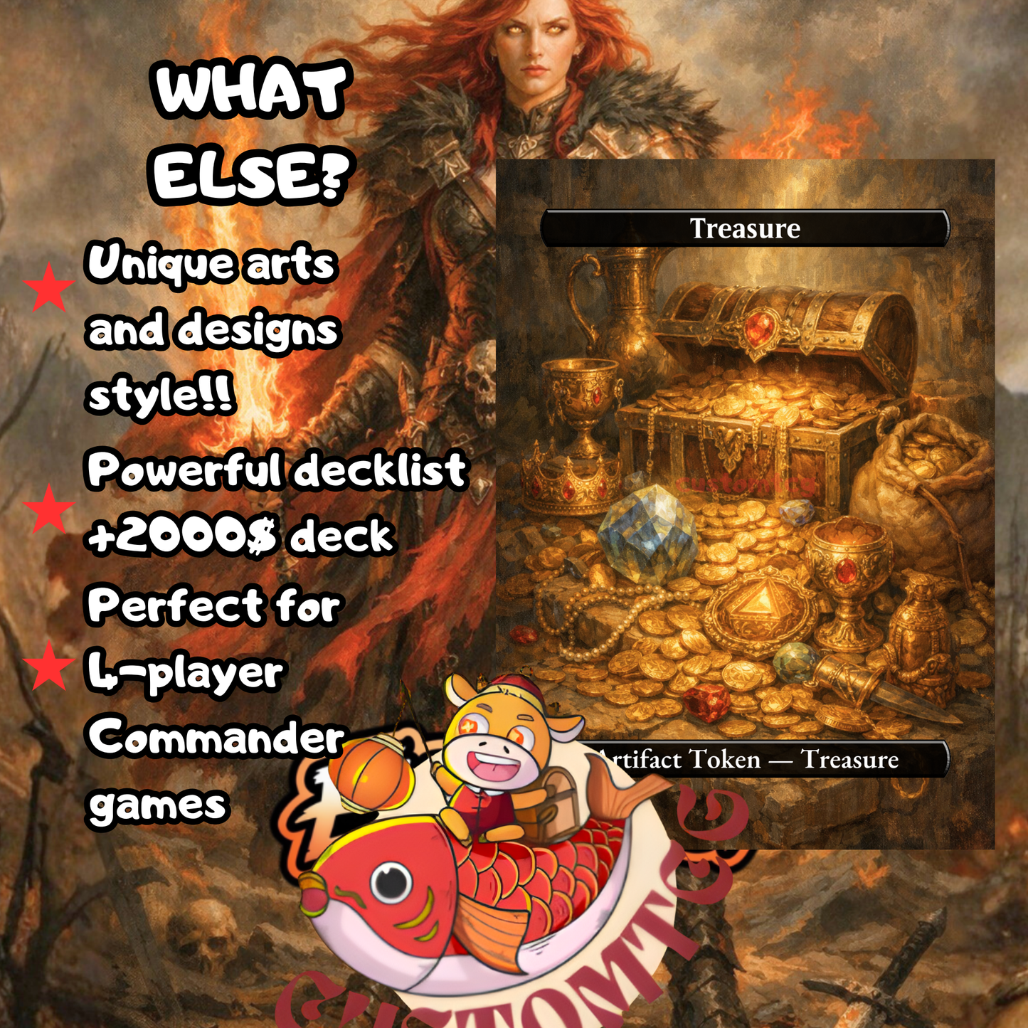 Rowan, Scion of War Custom Deck