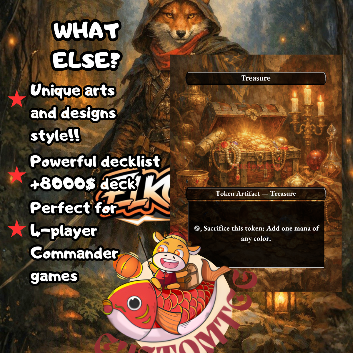 Mr. Foxglove Custom Deck