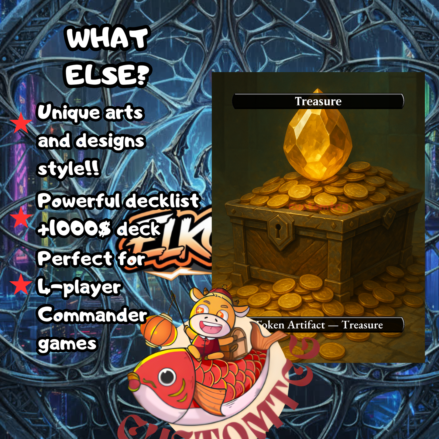 Sensational SM – Custom Deck (100 Cards + Tokens)