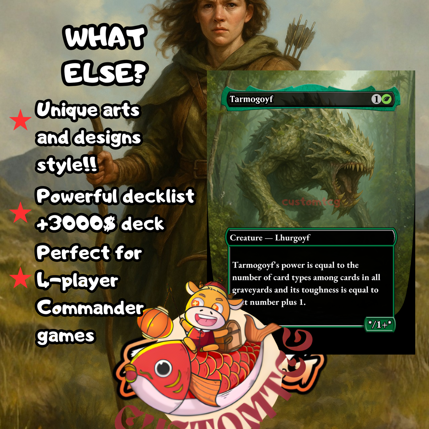 Disa, the Restless Lhurgoyf Custom Deck
