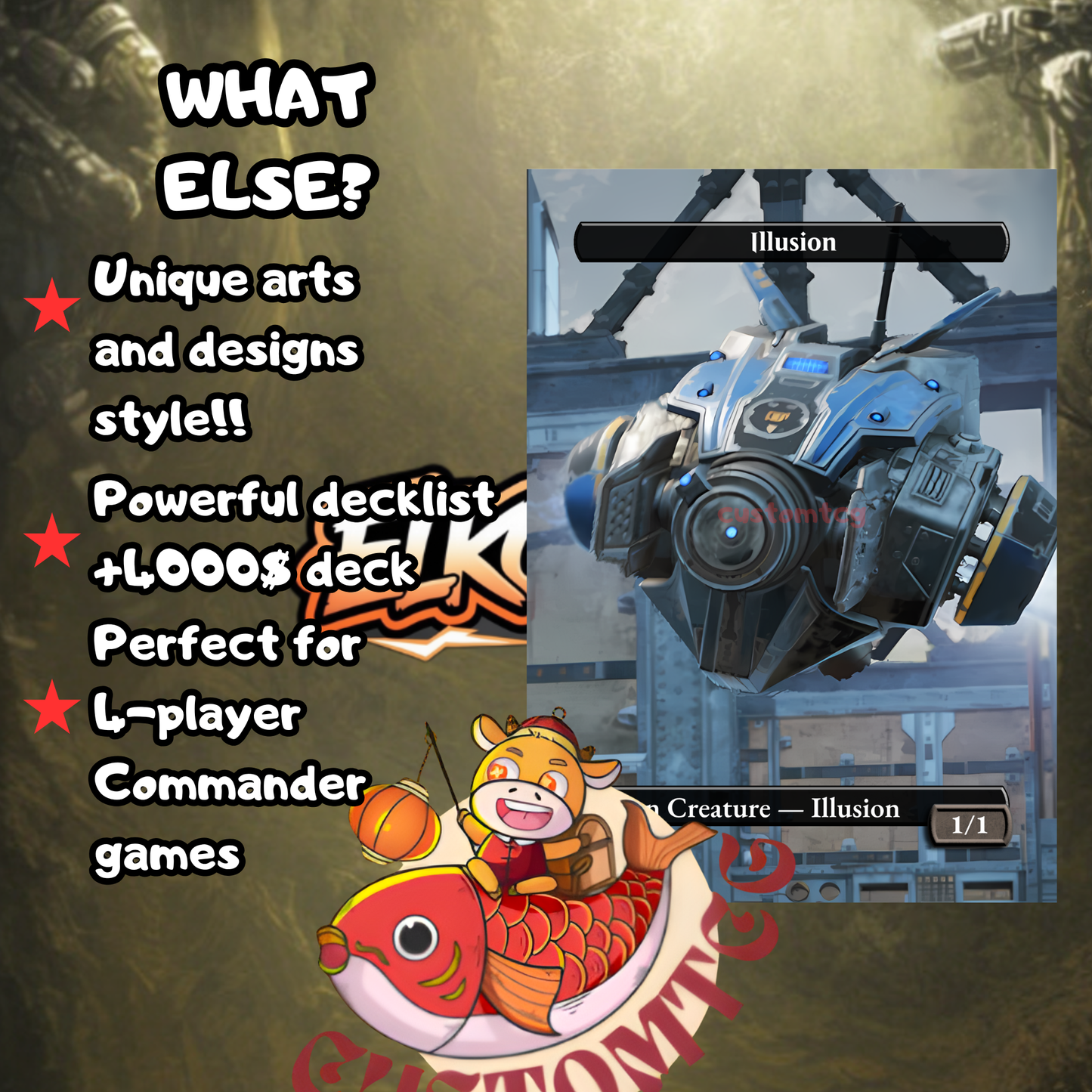 Gears of War Custom Deck