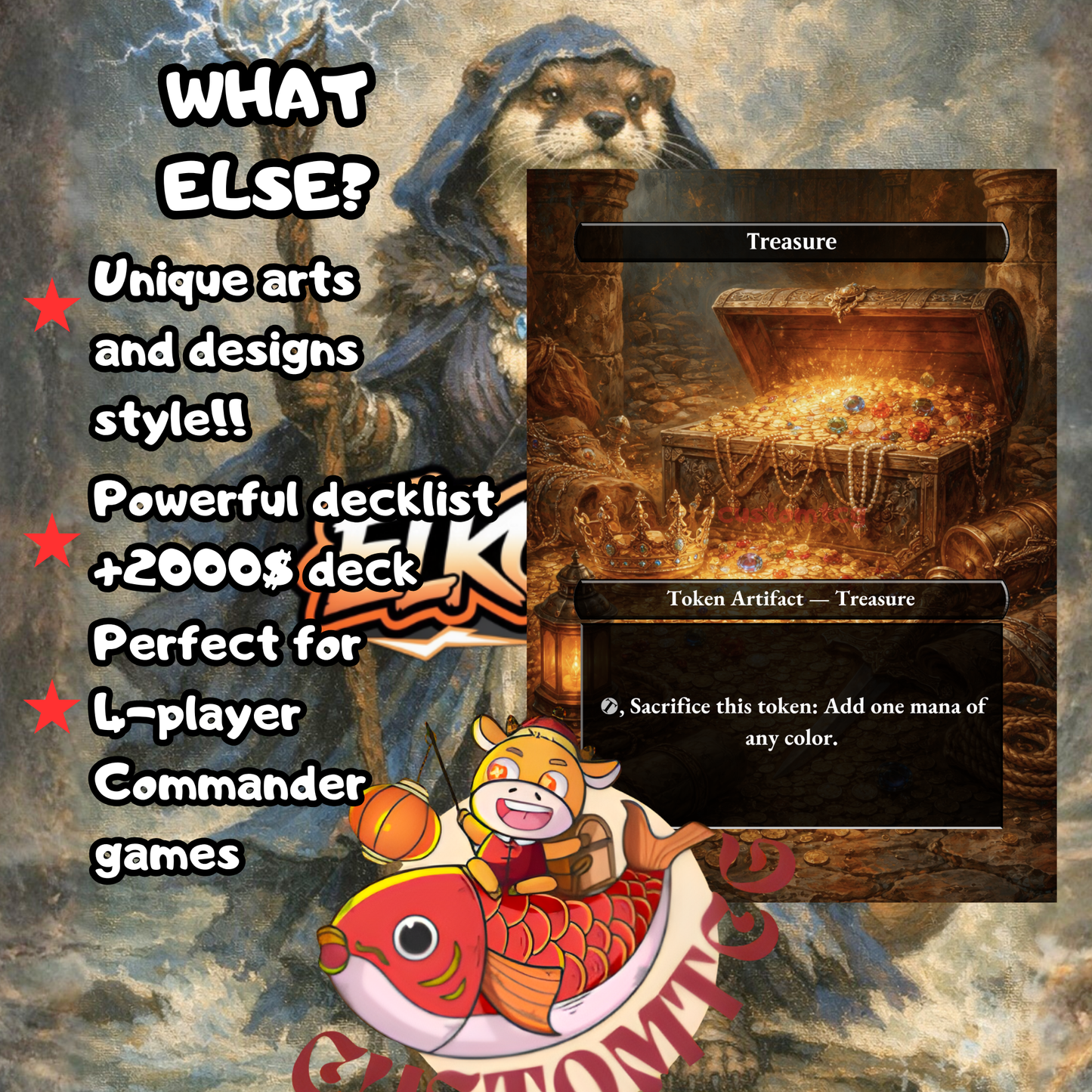 Alania, Divergent Storm Custom Deck 🦦🌩️