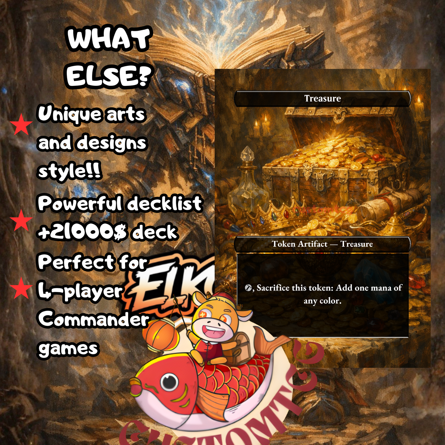 Codie, Vociferous Codex Custom Deck