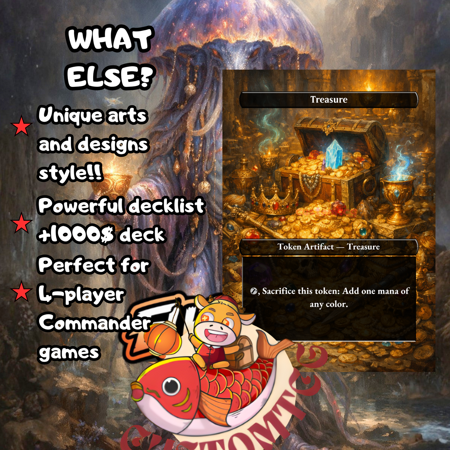 Gluntch, the Bestower Custom Deck