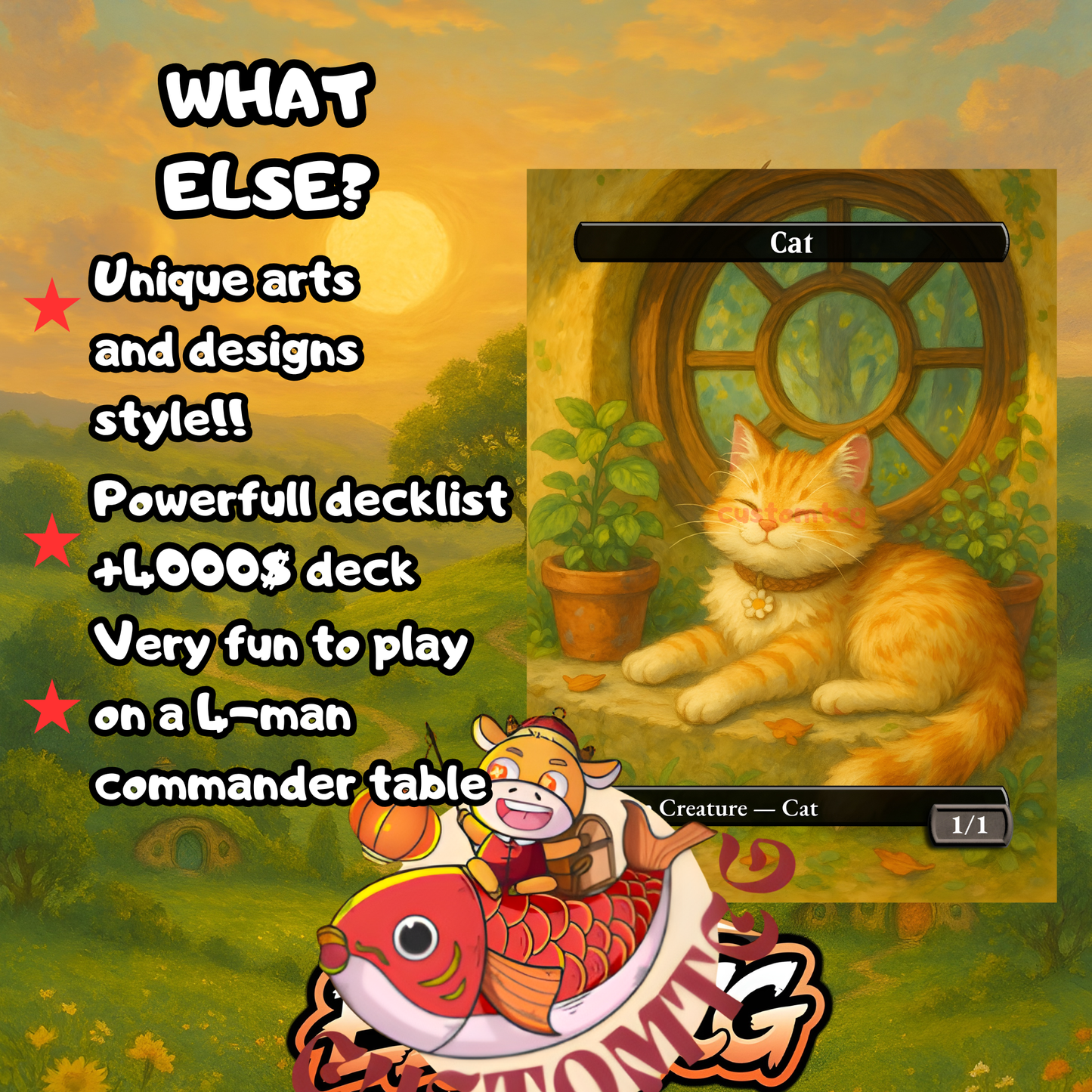 Frodo and Sam Food Commander Deck