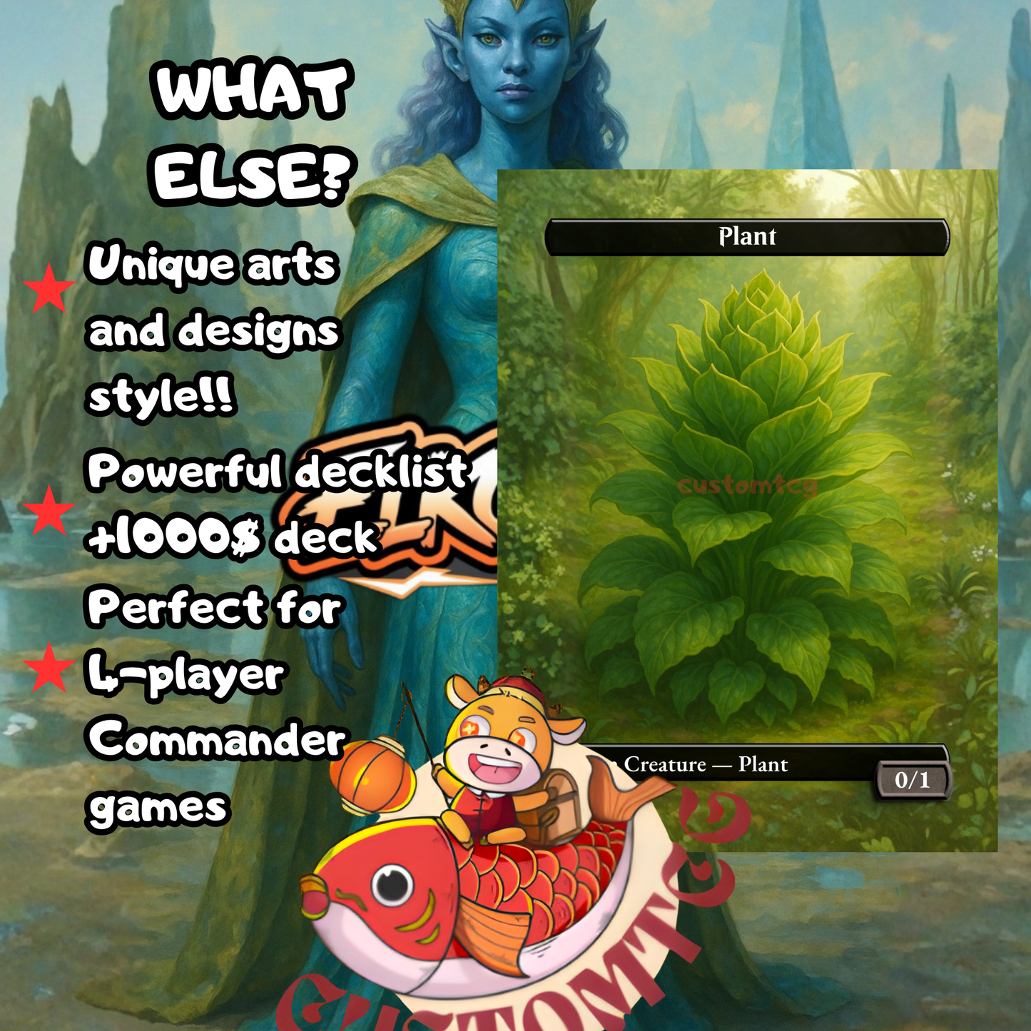 Omo, Queen of Vesuva – Custom Deck