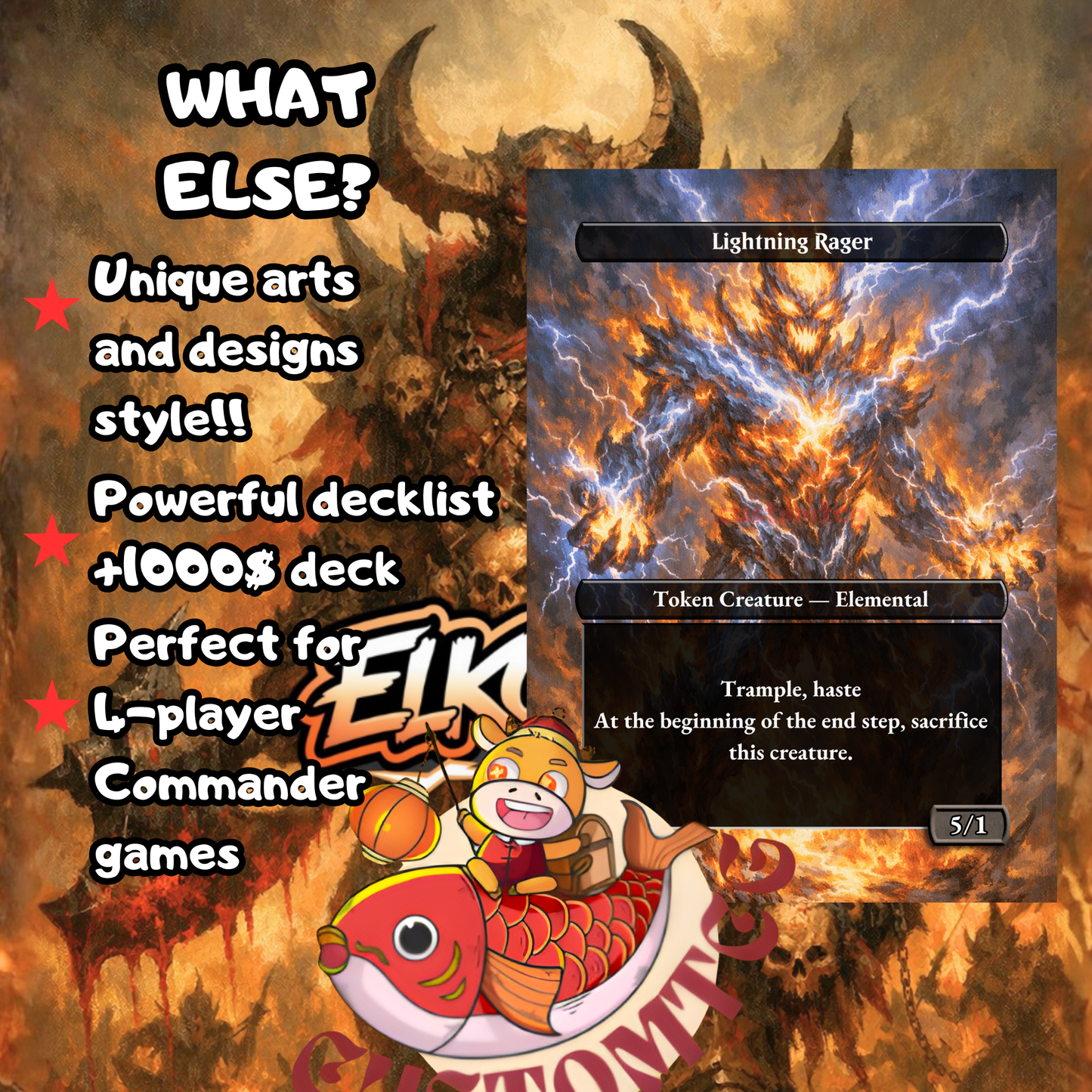 Kardur, Doomscourge custom deck