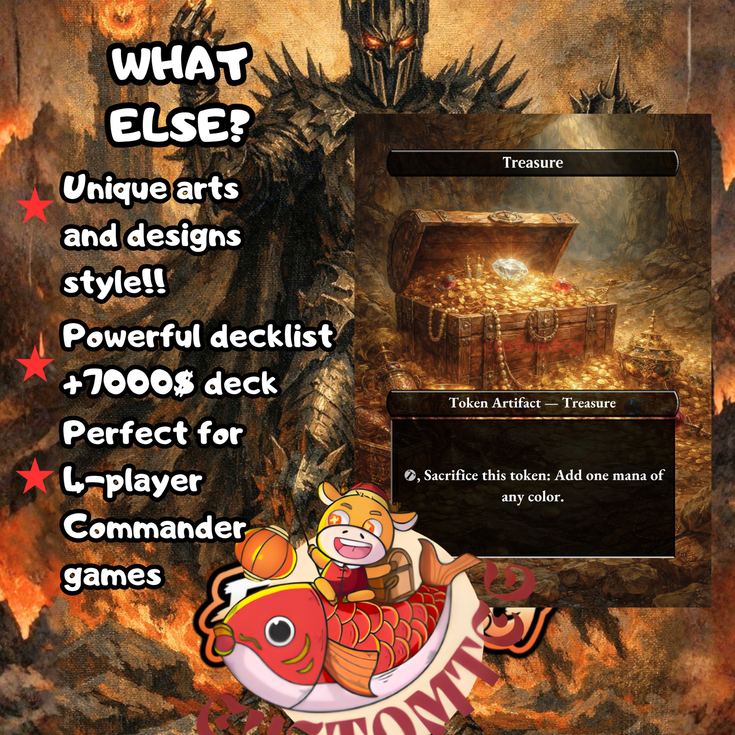 Sauron, the Dark Lord Custom Deck