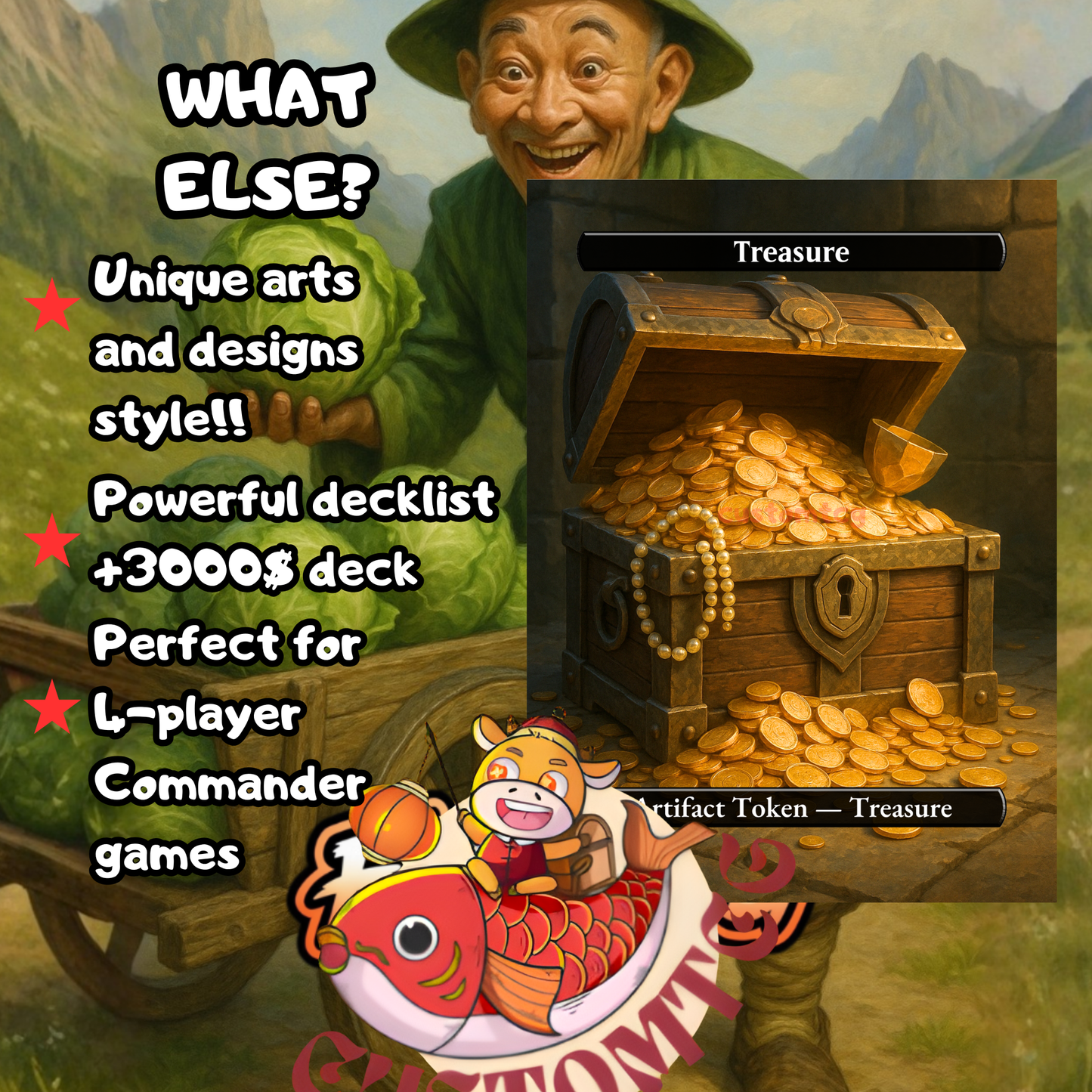 The Cabbage Merchant Custom Deck