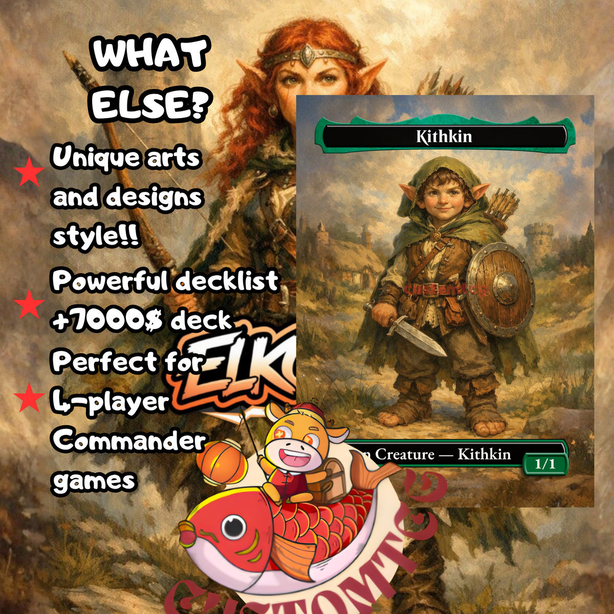 Brigid, Clachan's Heart — Selesnya Creature Toolbox Custom Deck