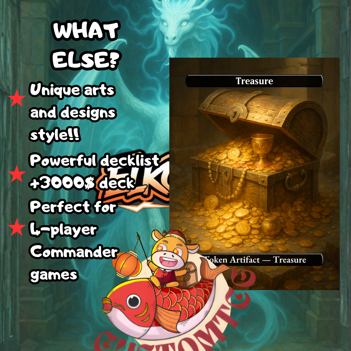 🐉 Ureni of the Unwritten — Custom Commander Deck