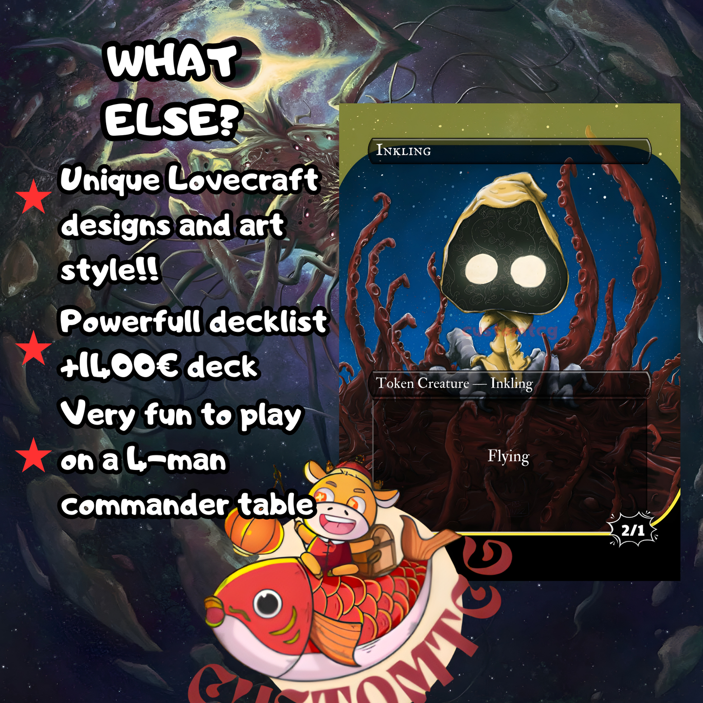 Hastur Commander Deck