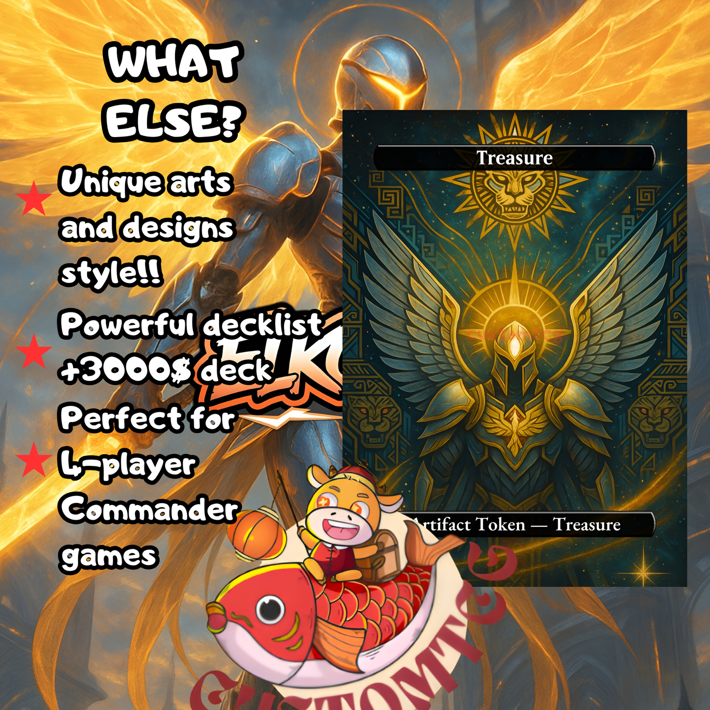 Feather, the Redeemed – Custom Deck [#98 of EDH Top 100 Challenge]