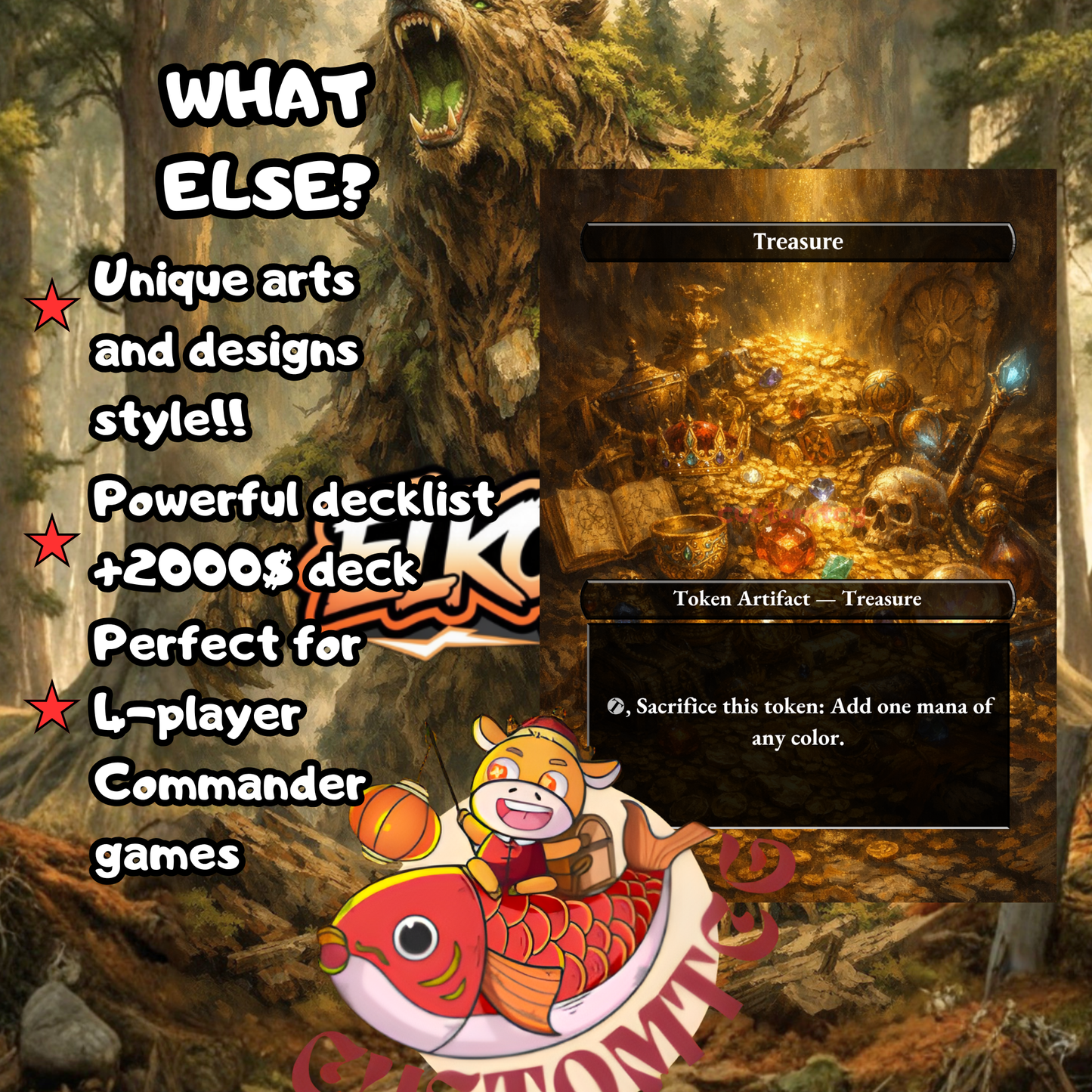 Lumra, Bellow of the Woods Custom Deck