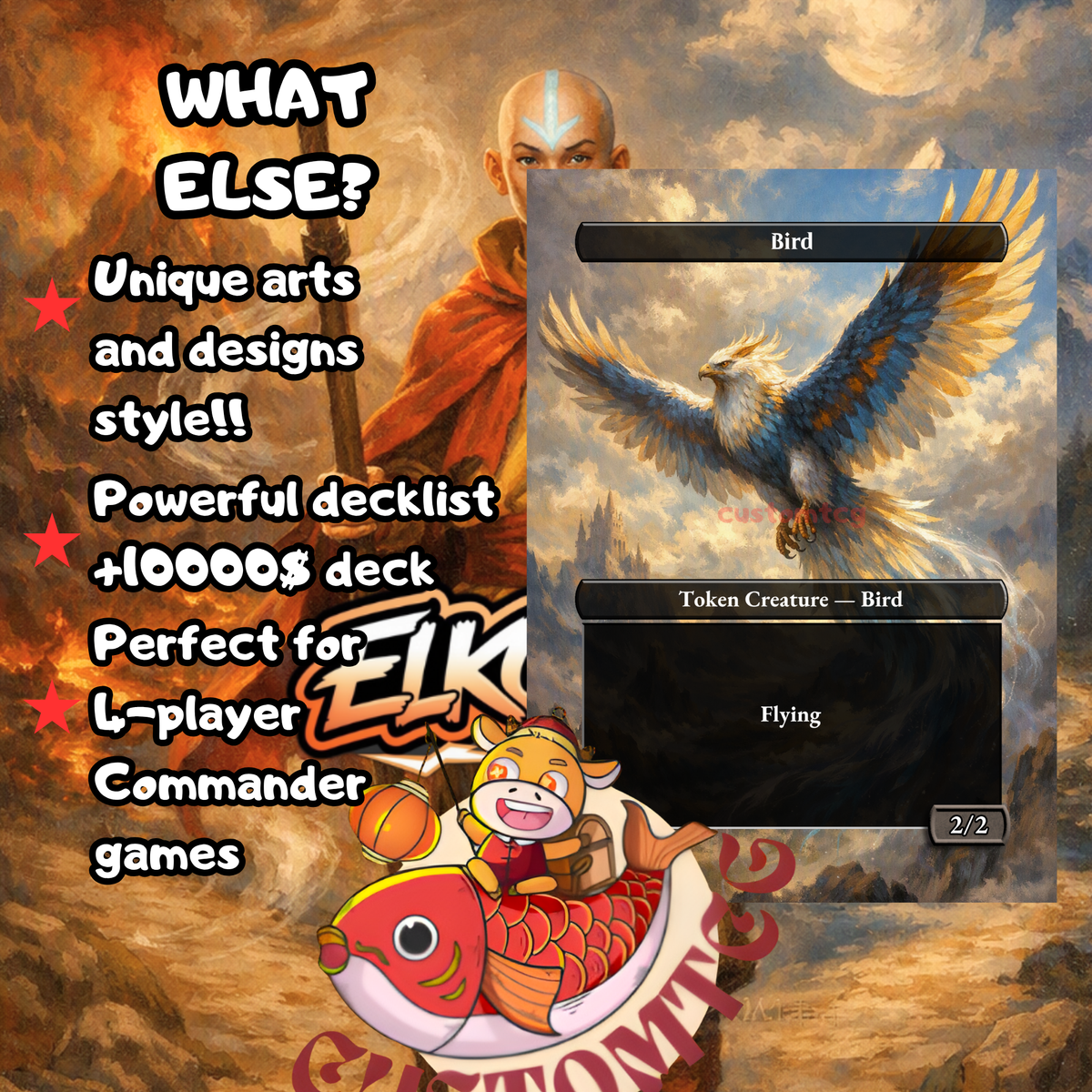 Aang, at the Crossroads — Bant Clone Custom Deck