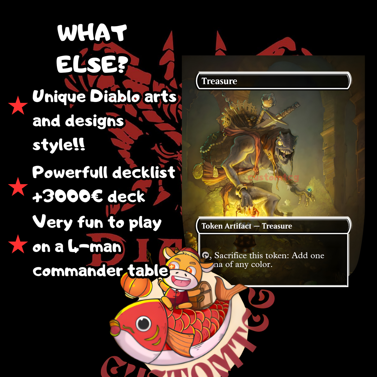 Diablo Custom Commander Deck