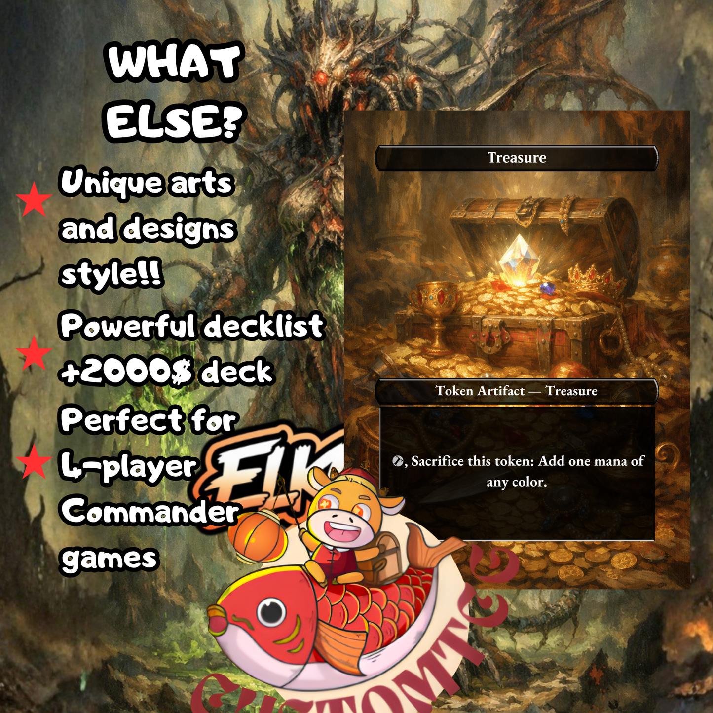Ovika, Enigma Goliath Custom Deck