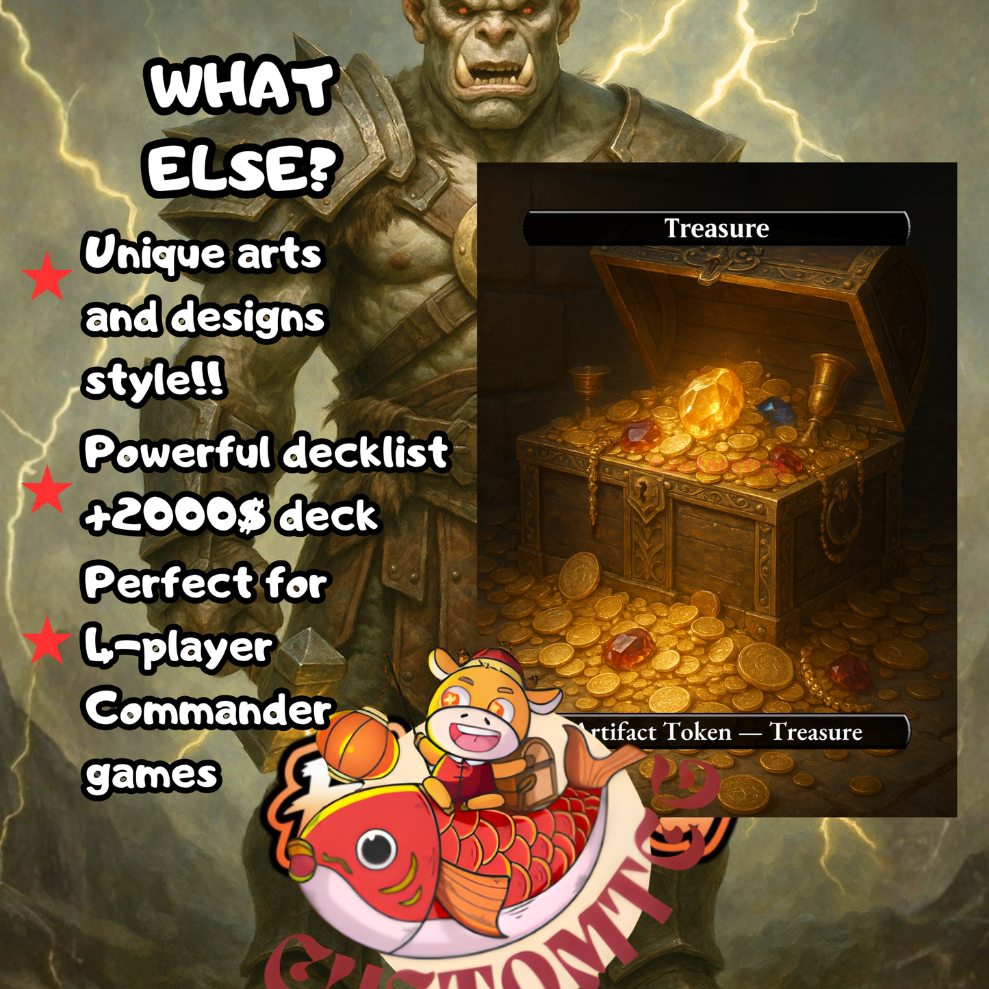 ⚔️ Zurgo Stormrender — Custom Deck