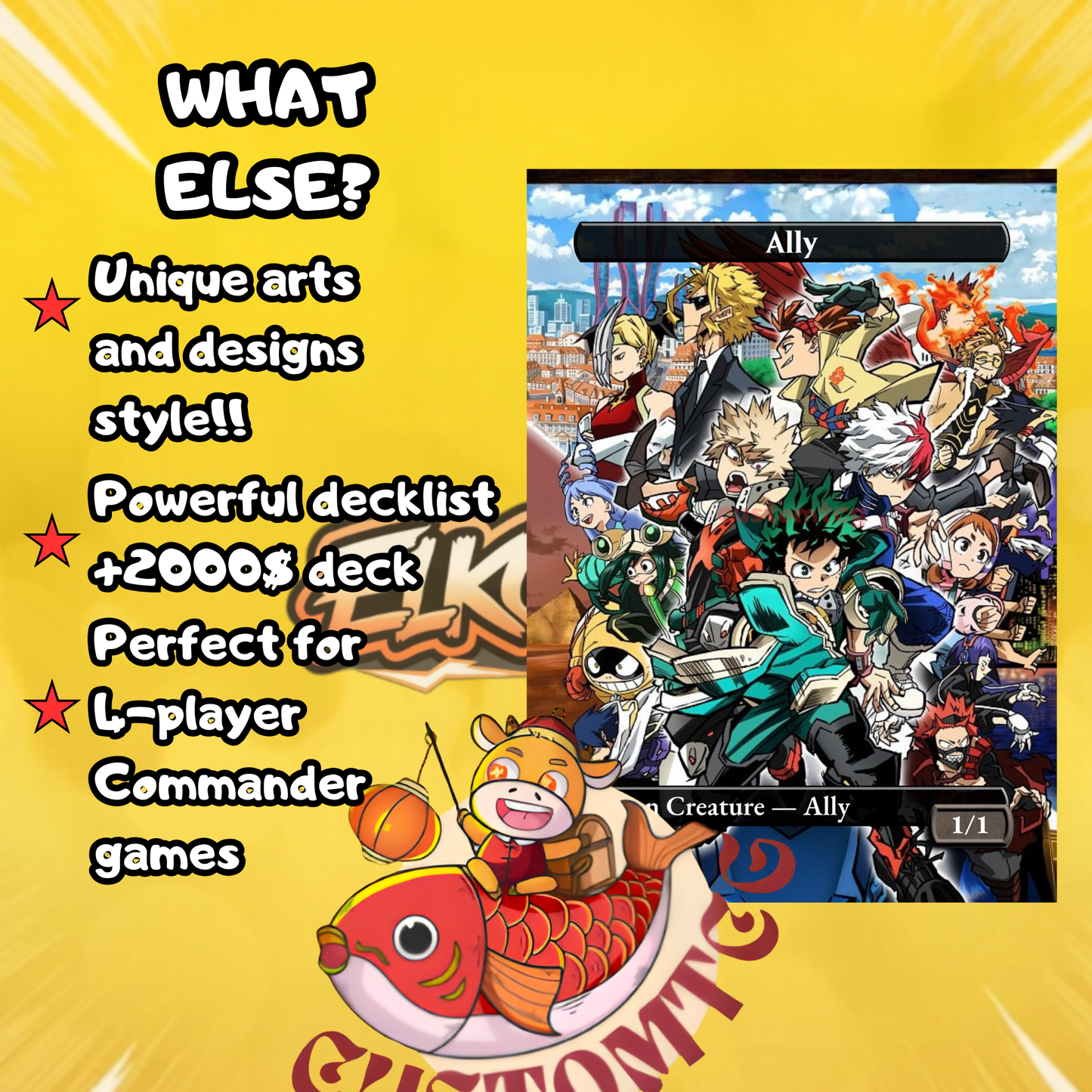 My Hero Academia  Custom Deck