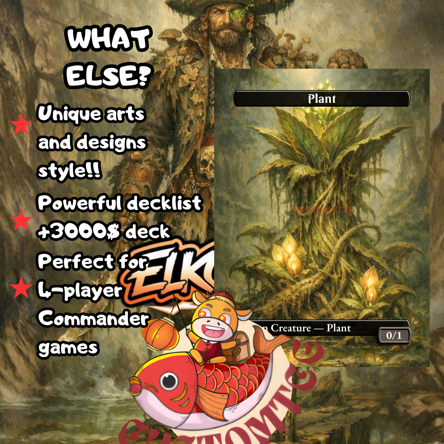 Xavier Sal, Infested Captain Custom Deck