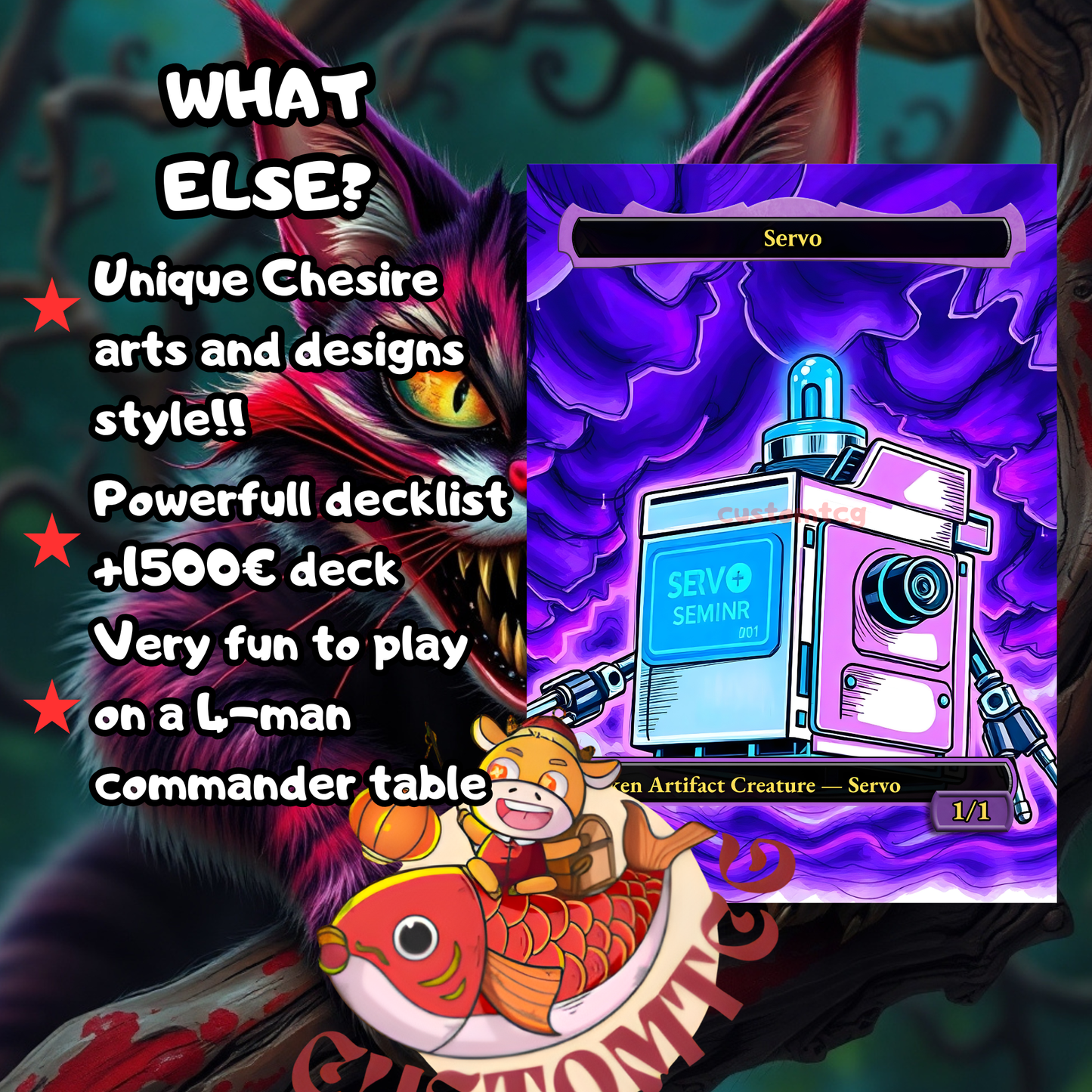 Chesire Custom Deck
