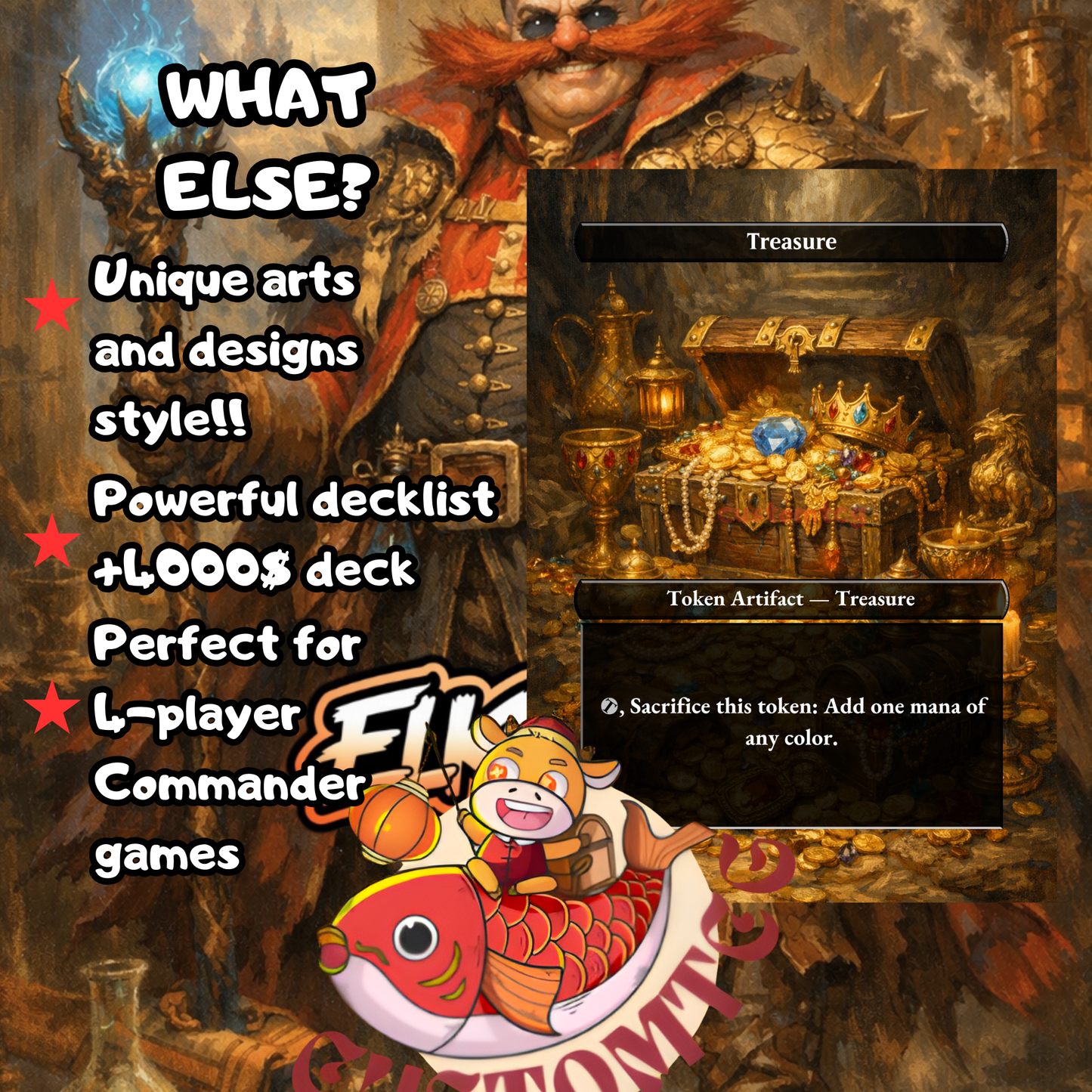 Dr. Eggman Custom Deck