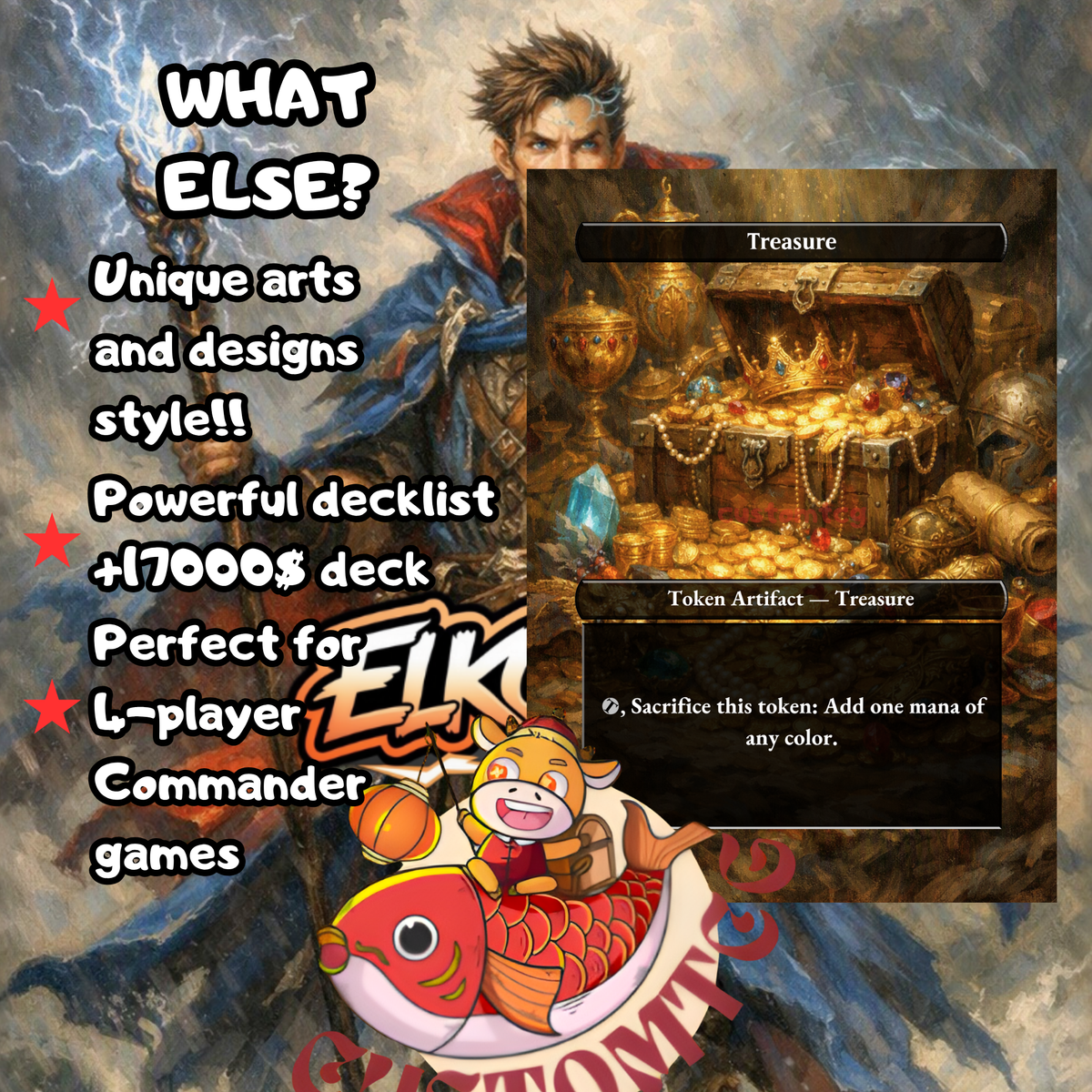 Ral, Monsoon Mage — Izzet Spellslinger Storm Custom Deck