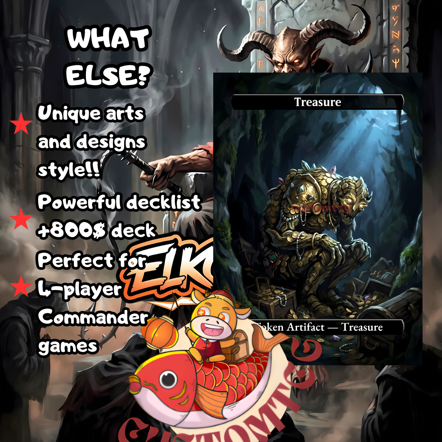 Rakdos, Patron of Chaos — Demon Tribal Custom Deck
