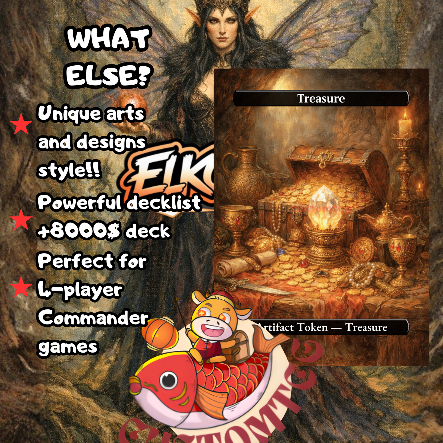 Maralen, Fae Ascendant Custom Deck