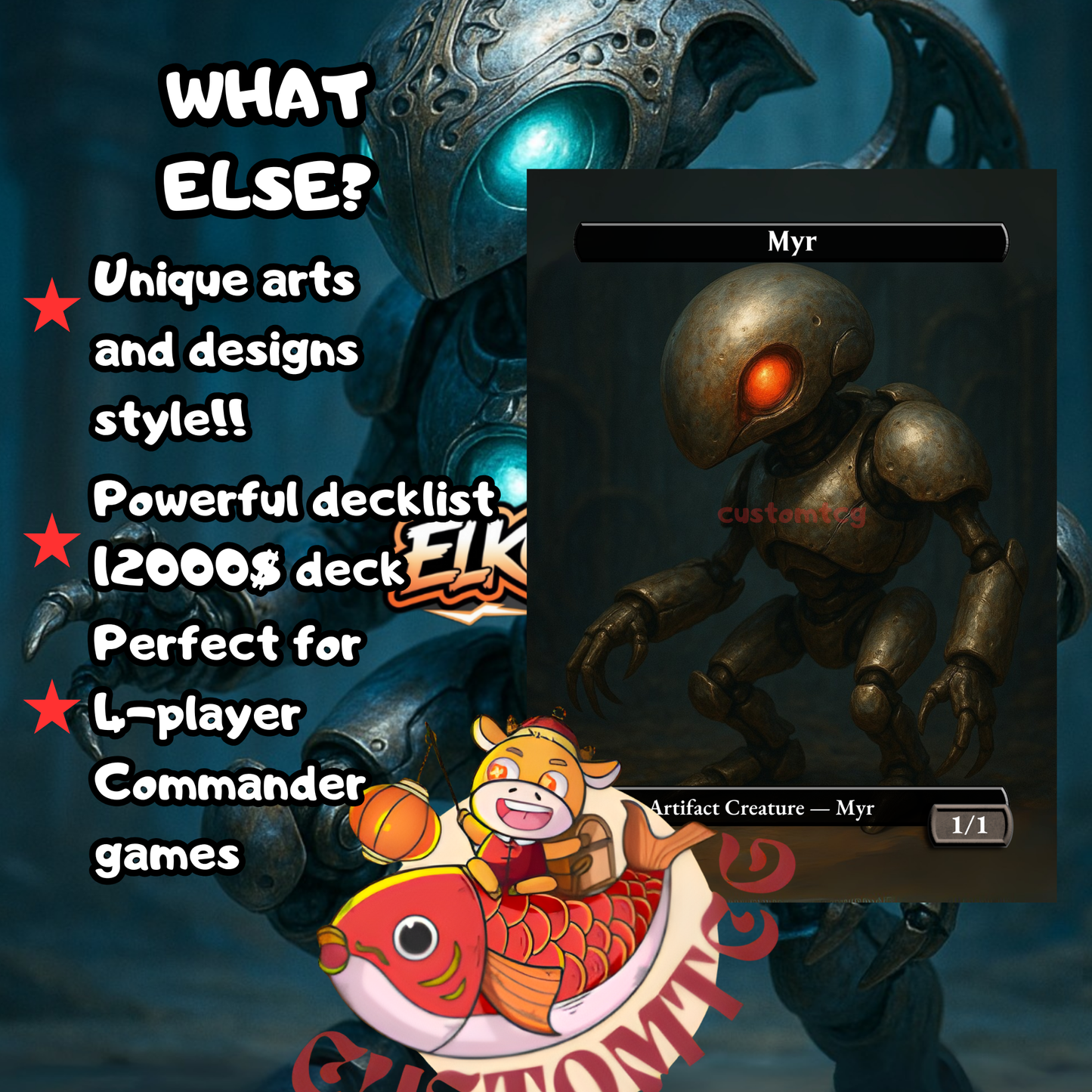 Urtet, Remnant of Memnarch Custom Deck (Top #59)