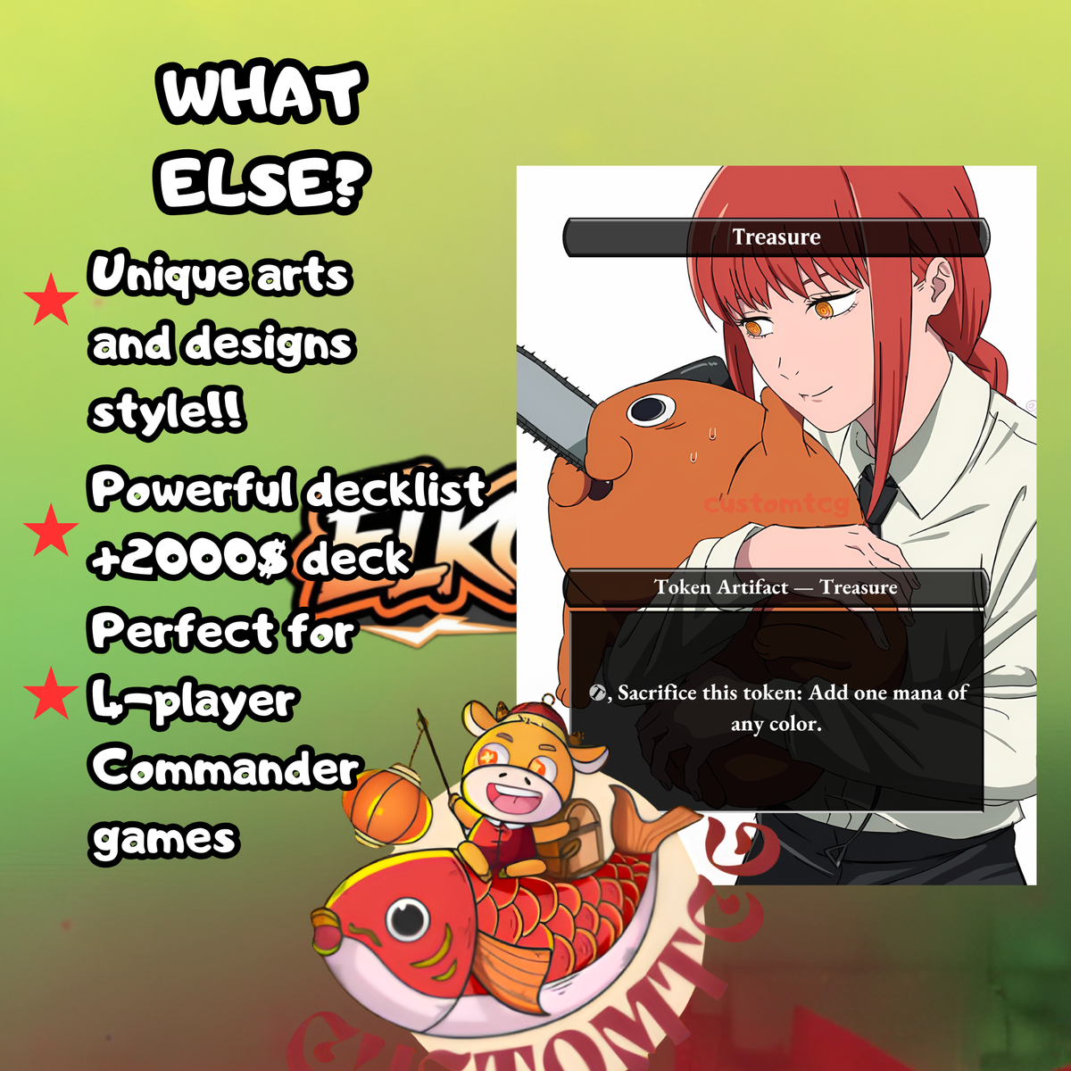Chainsaw Man Custom Deck
