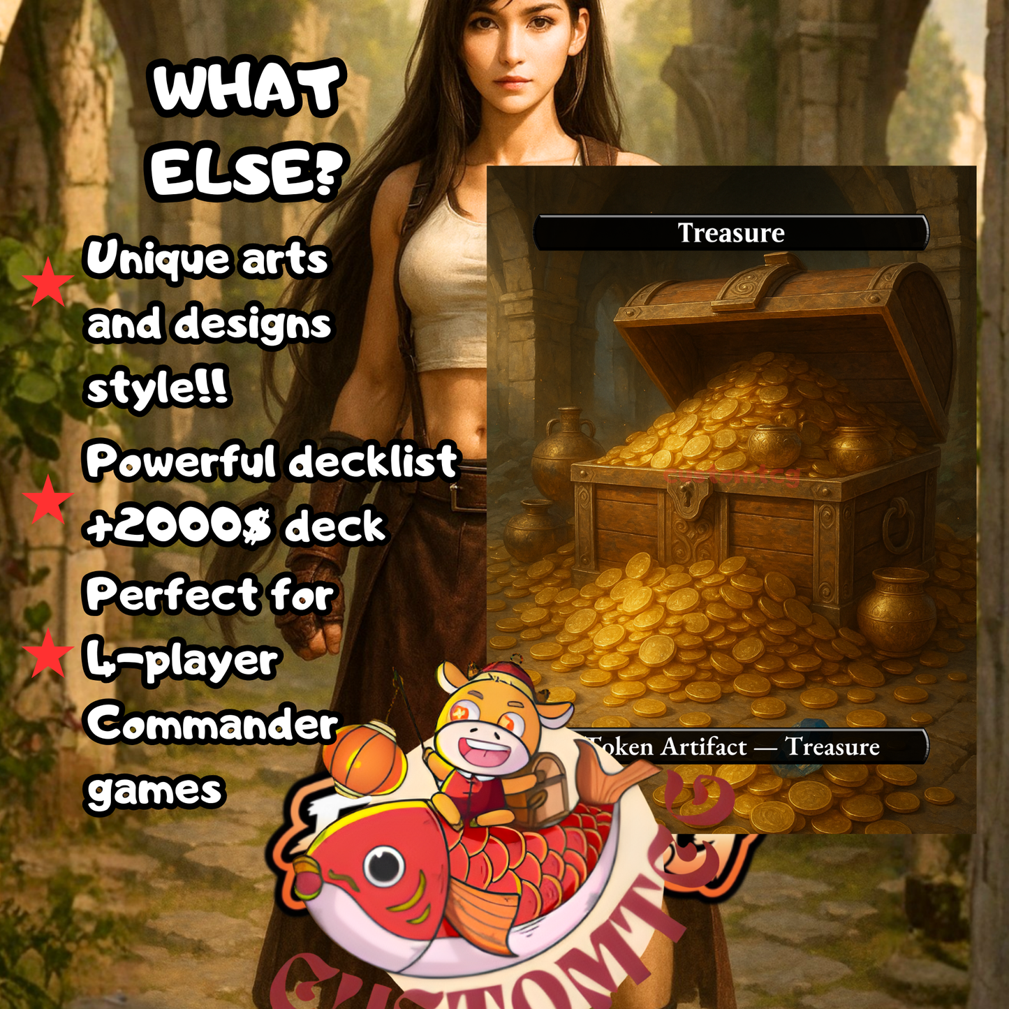 Tifa Lockhart Custom Deck