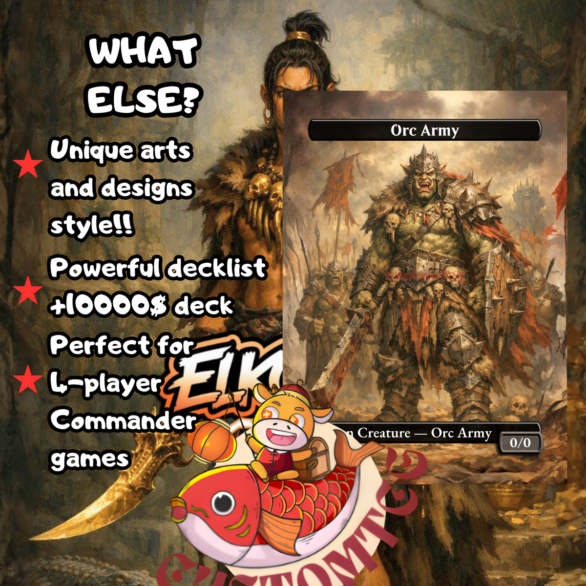 Tasigur, the Golden Fang Custom Deck