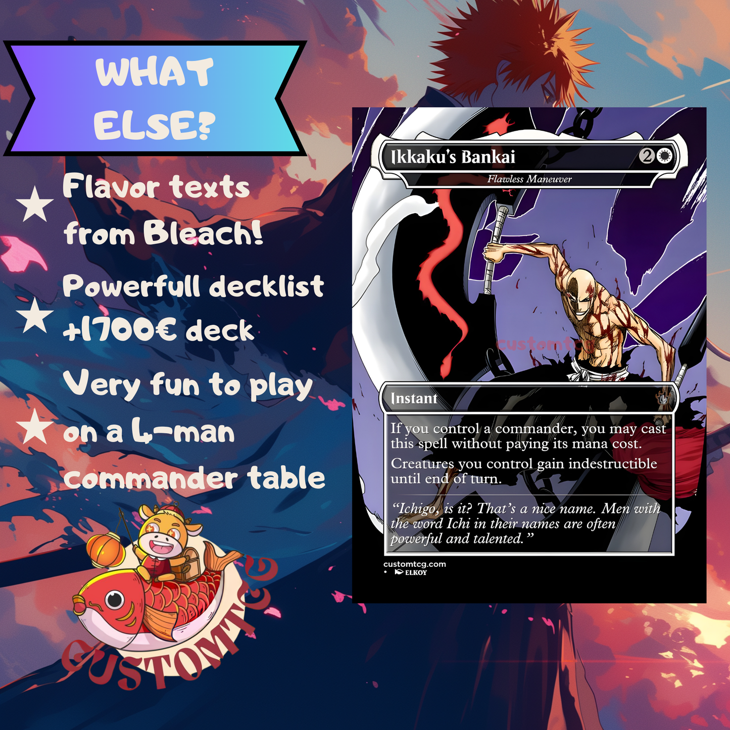 Bleach Commander Deck