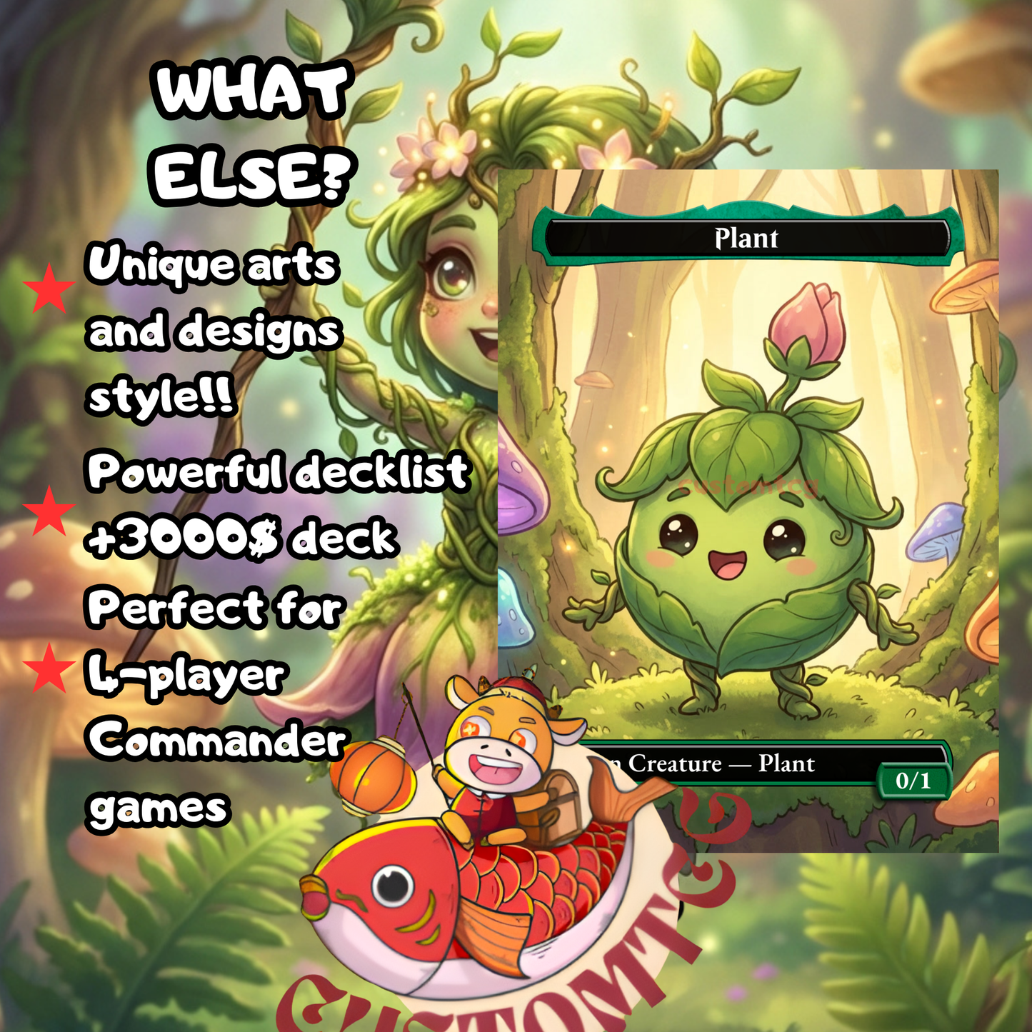 Kirri, Talented Sprout Custom Deck