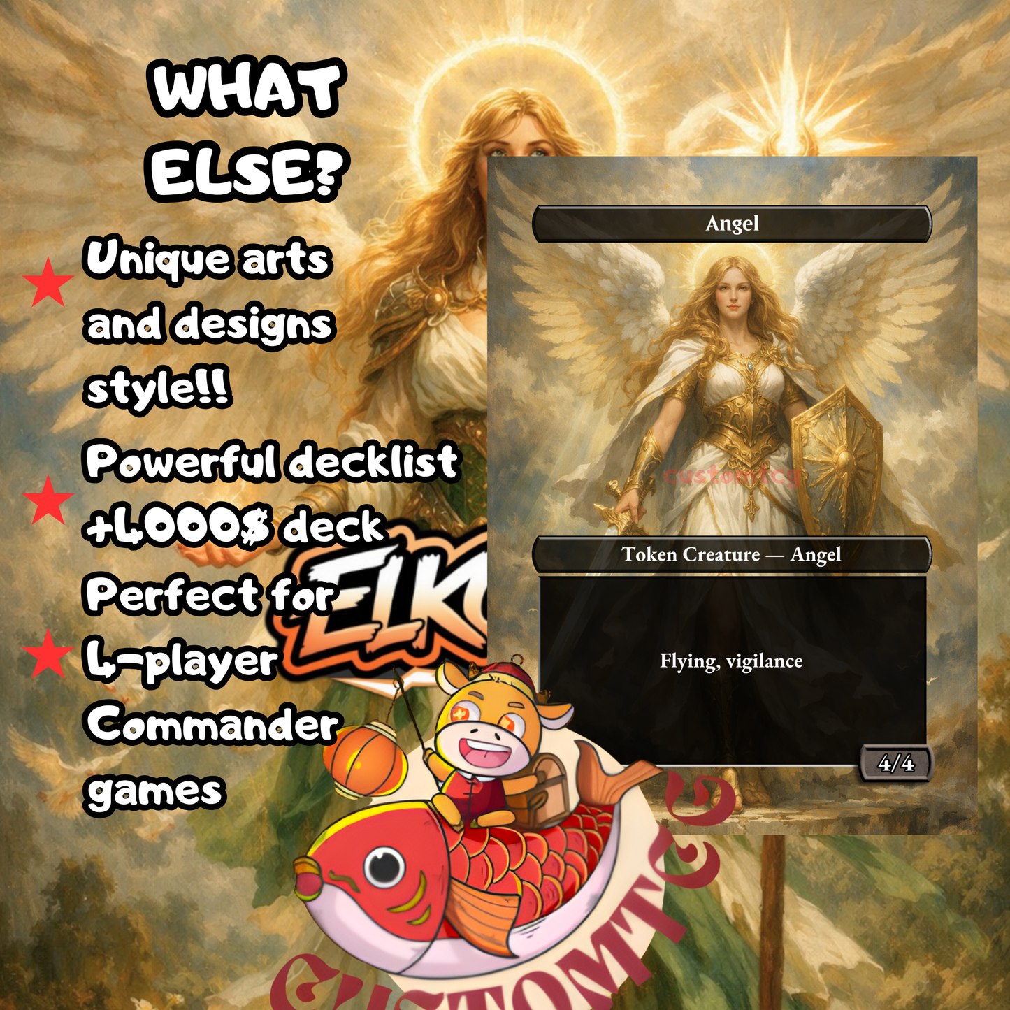 Sigarda, Font of Blessings Custom Deck