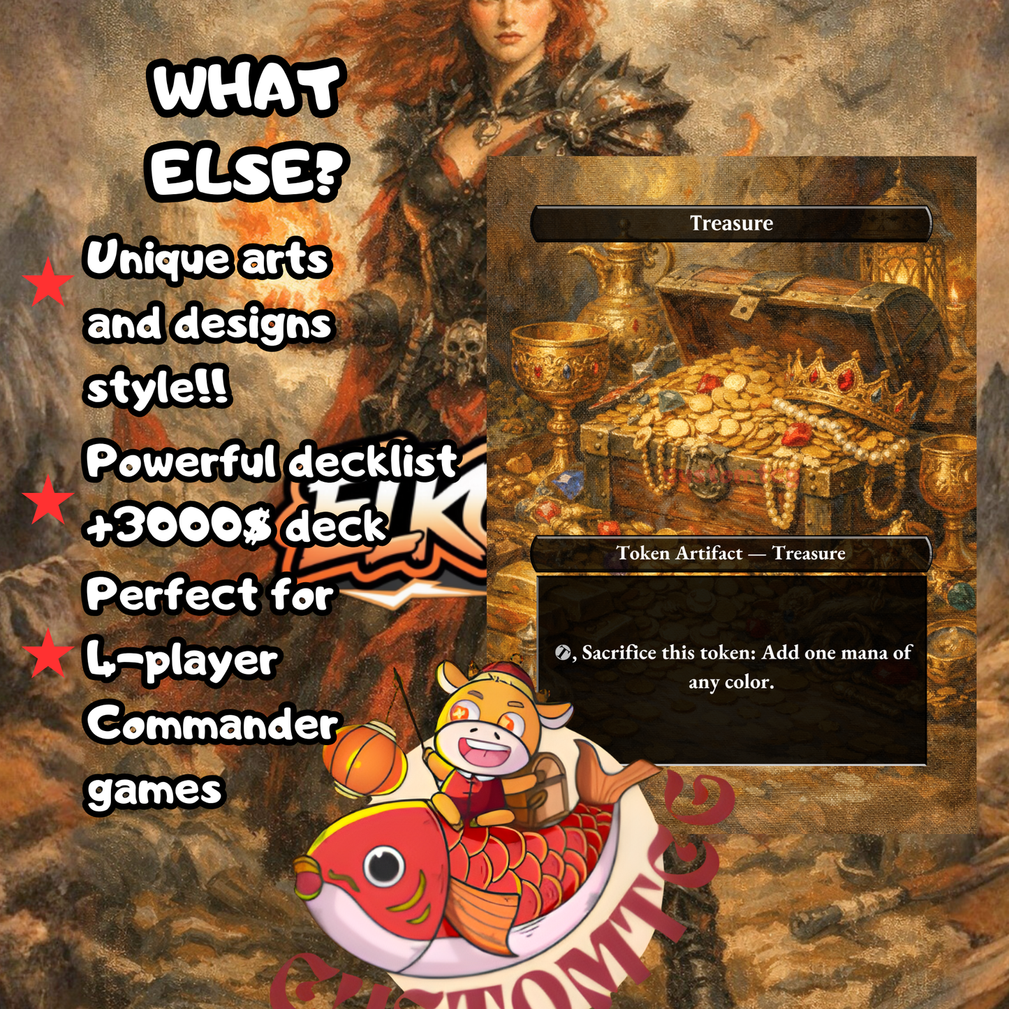 Rowan, Scion of War V2 Custom Deck ElkoyTCG Rowan, Scion of War V2 Custom Deck ElkoyTCG