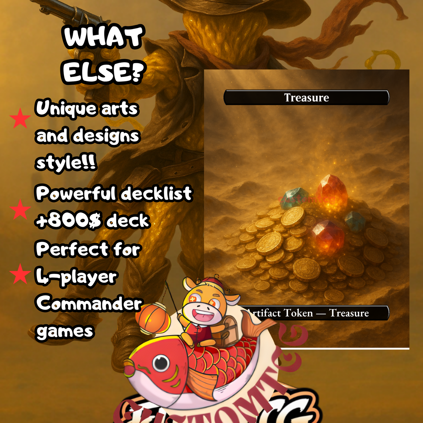 Felix Five-Boots – Custom Deck