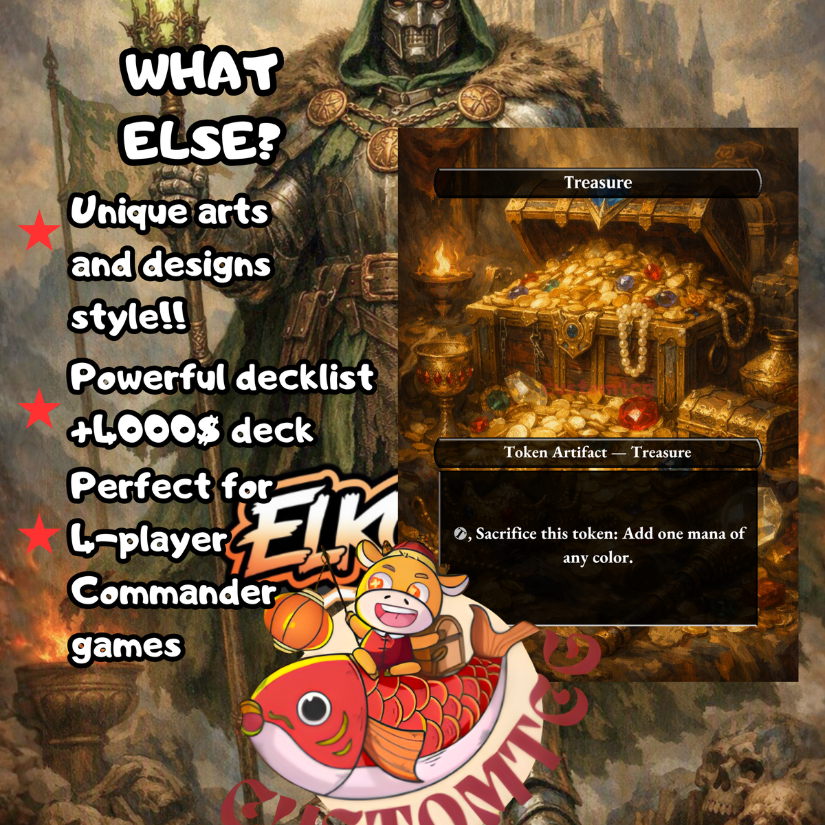 Doctor Doom, King of Latveria Custom Deck