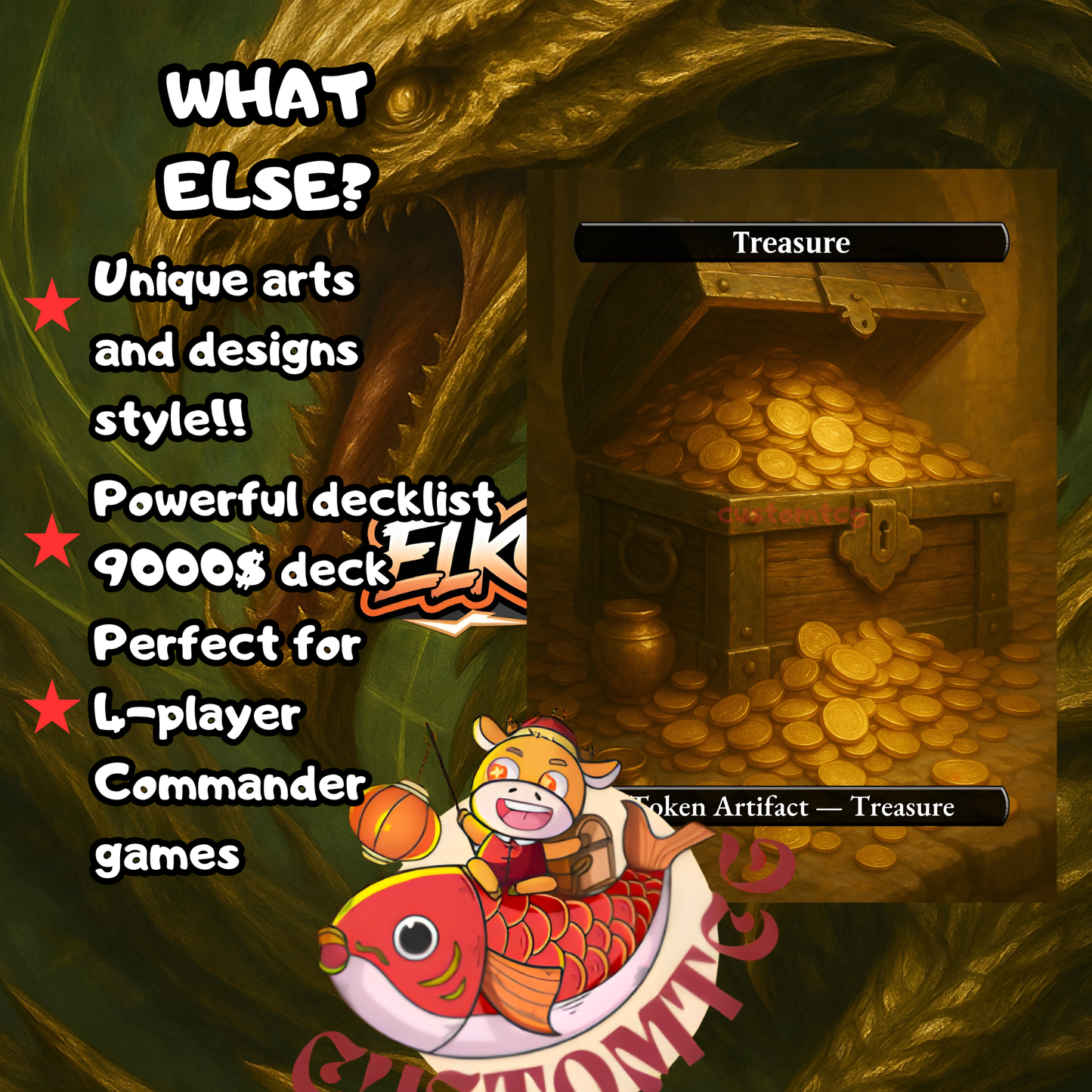 The First Sliver Custom Deck 🌟 - Bestseller 2024