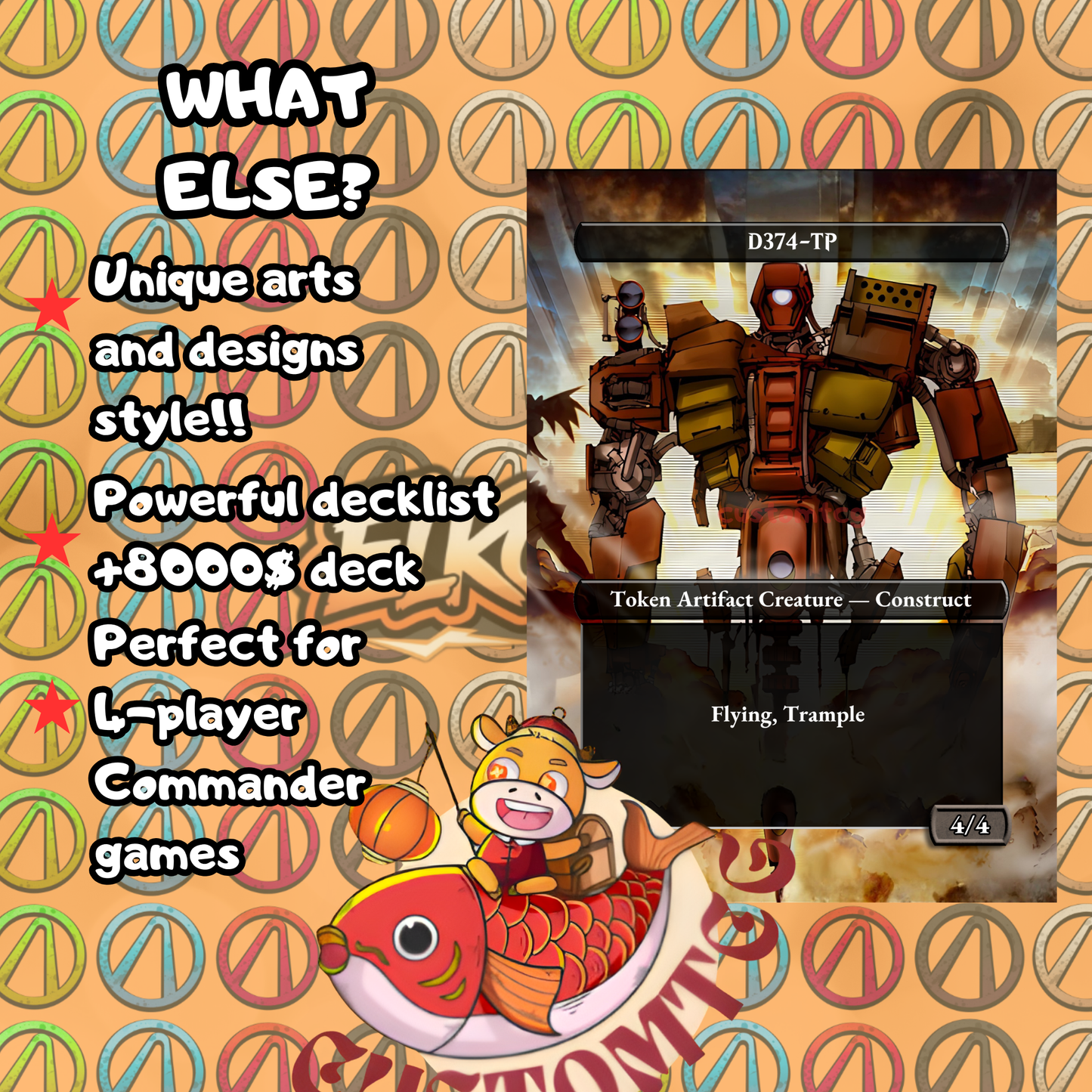 Borderlands Custom Deck